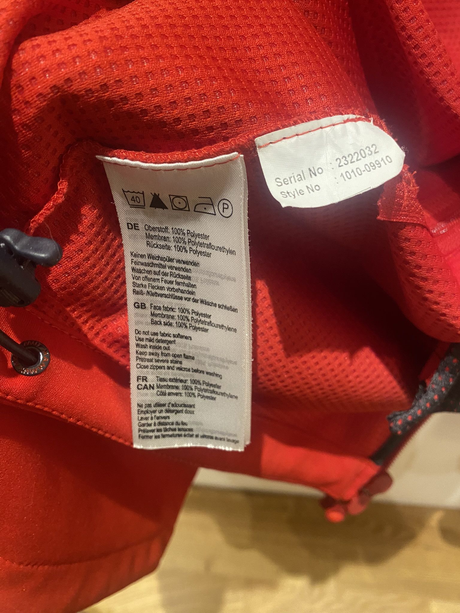 Mammut Mammut Ultimate Advanced Jacket Size S Size US S / EU 44-46 / 1 - 5 Thumbnail