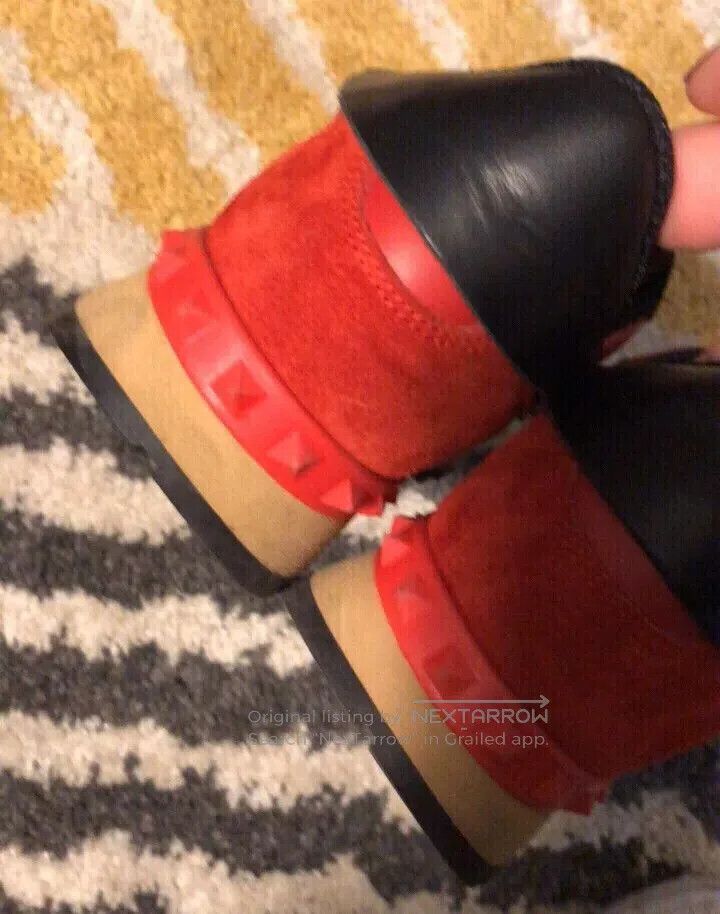 Valentino Valentino Classic Red Sneakers. Size US 5 / IT 35 - 7 Thumbnail