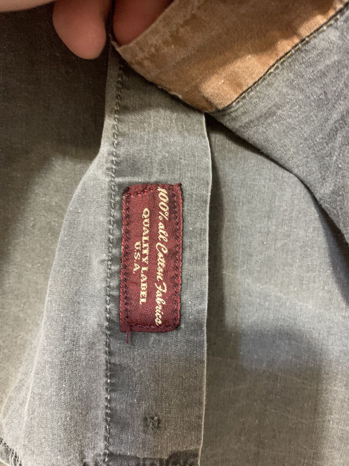 Marlboro Classics × Vintage Vintage Marlboro Classic USA Western Grey Shirt Button Up Size US S / EU 44-46 / 1 - 7 Thumbnail