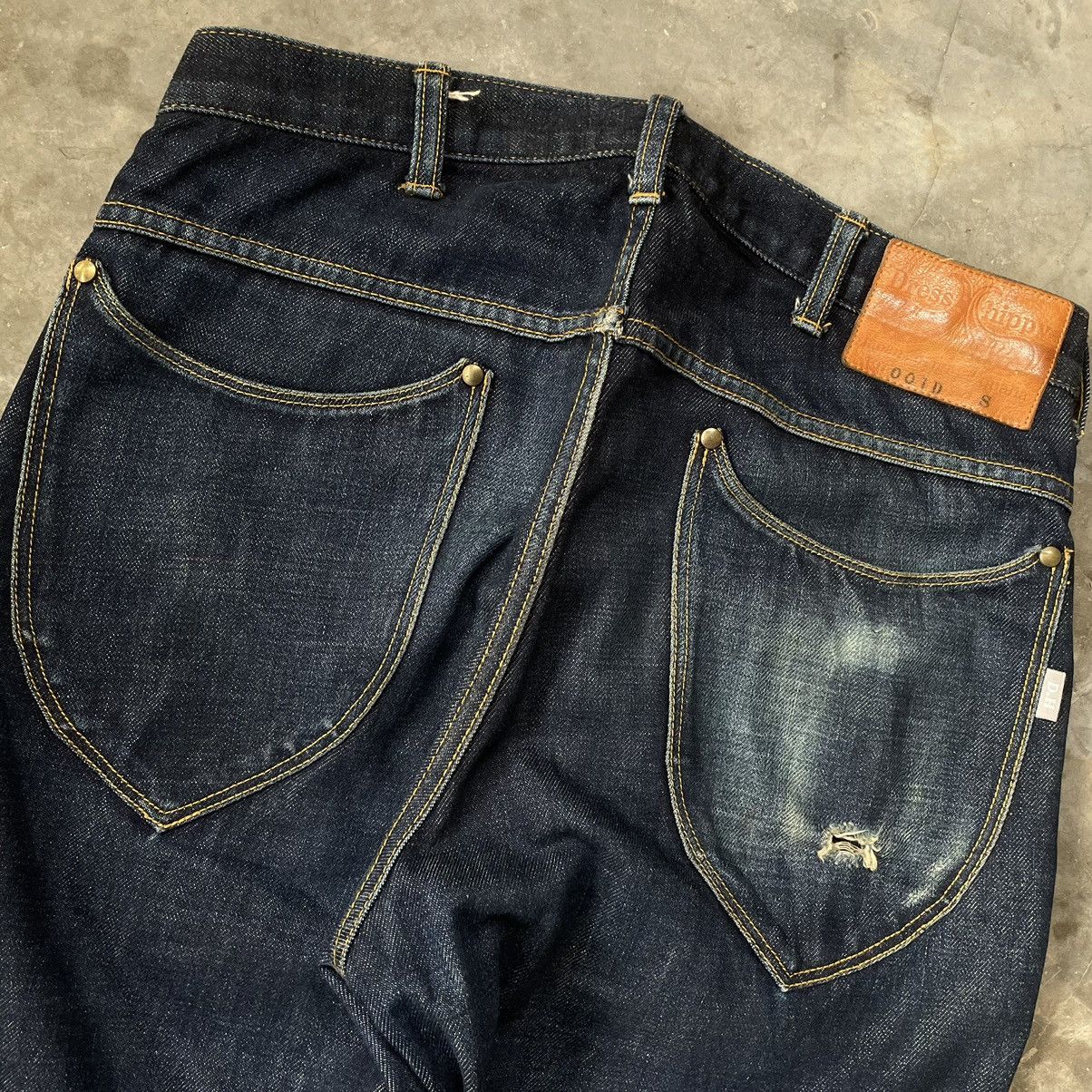Japanese Brand Dress hippy denim jean Size US 31 - 3 Thumbnail