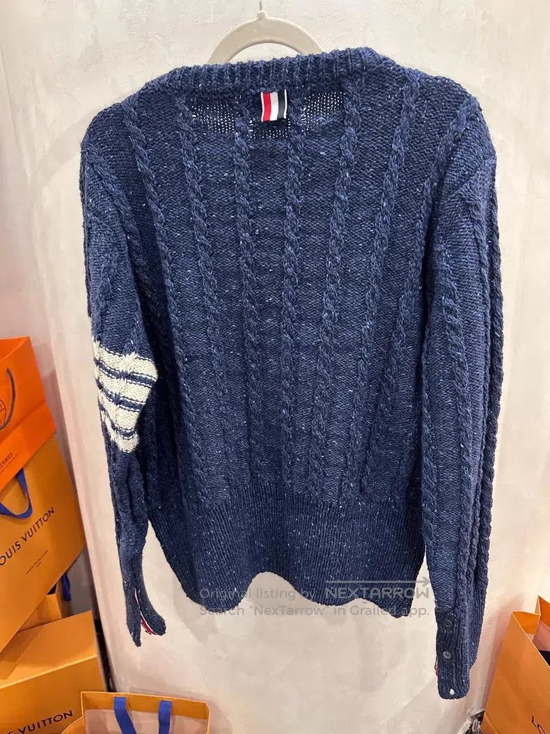 Thom Browne Thom Browne Sweater Blue Size US M / EU 48-50 / 2 - 2 Thumbnail