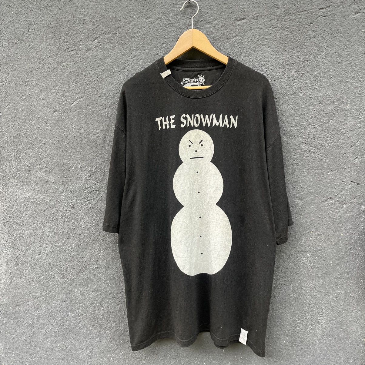 Thrashed Faded Preksaka X The Snowman Jeezy American Rap Tee