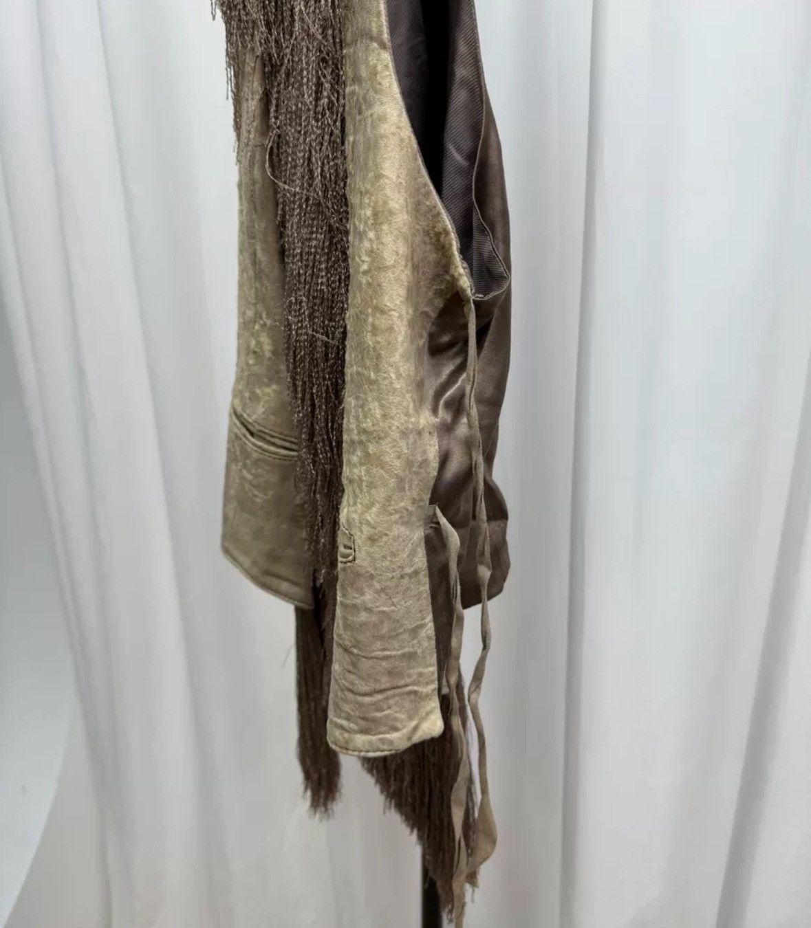 Ann Demeulemeester Ann Demeulemeester Hairy Erosion Cat Beard Vest Size US S / EU 44-46 / 1 - 7 Thumbnail
