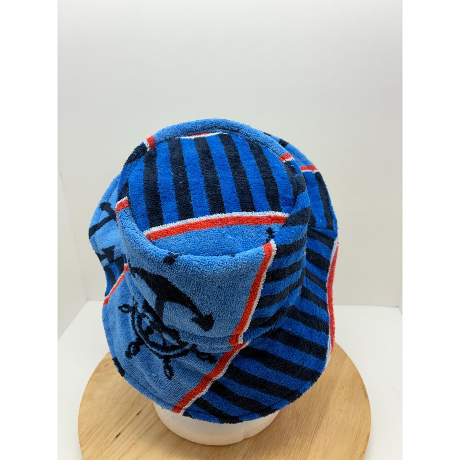 Other Upcycled Bucket Hat, Nautical Summer Hat, Soft, Packable, Size ONE SIZE - 16 Thumbnail