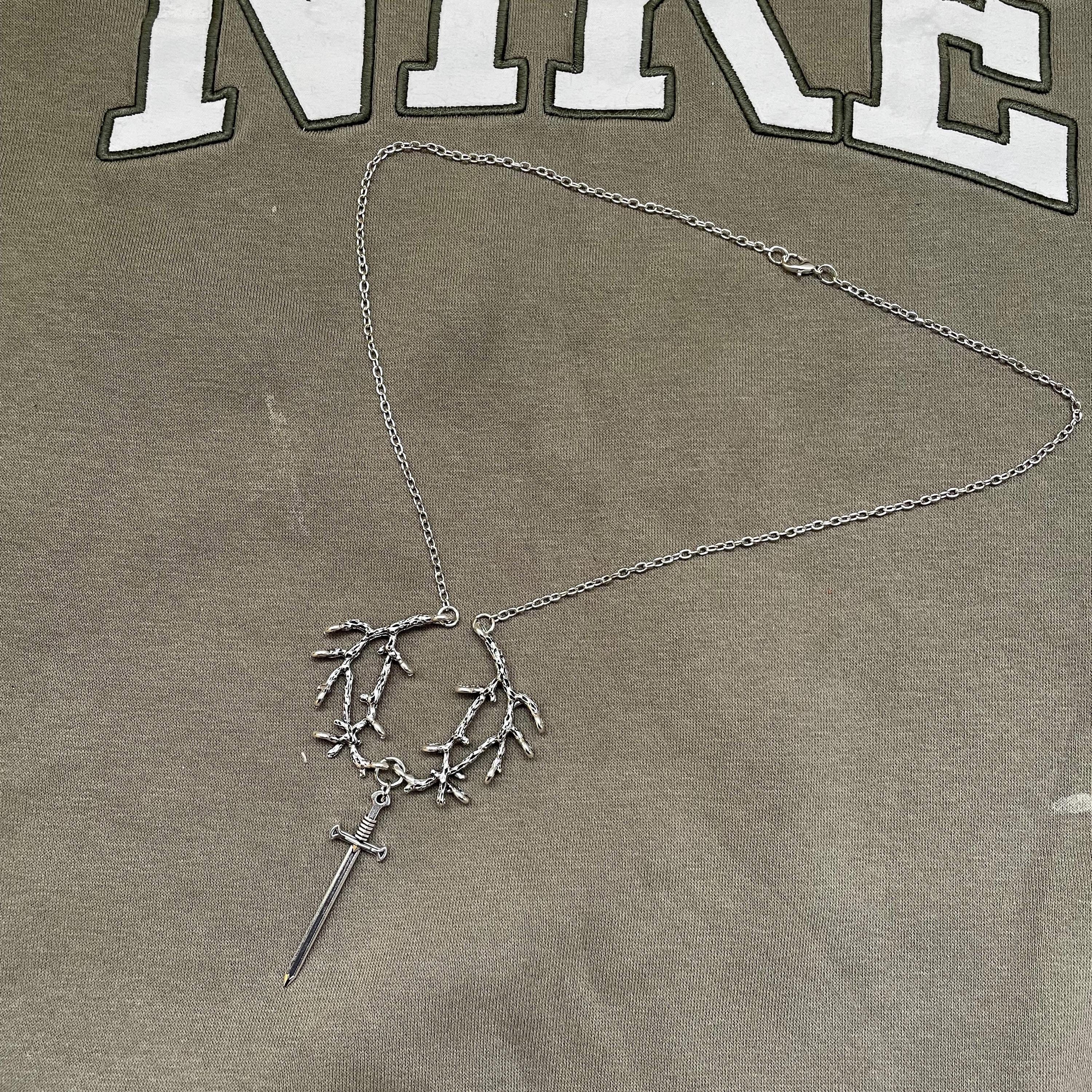 Other Necklace Punk Hip Hop Necklace Medieval Jewelry Size ONE SIZE - 2 Thumbnail