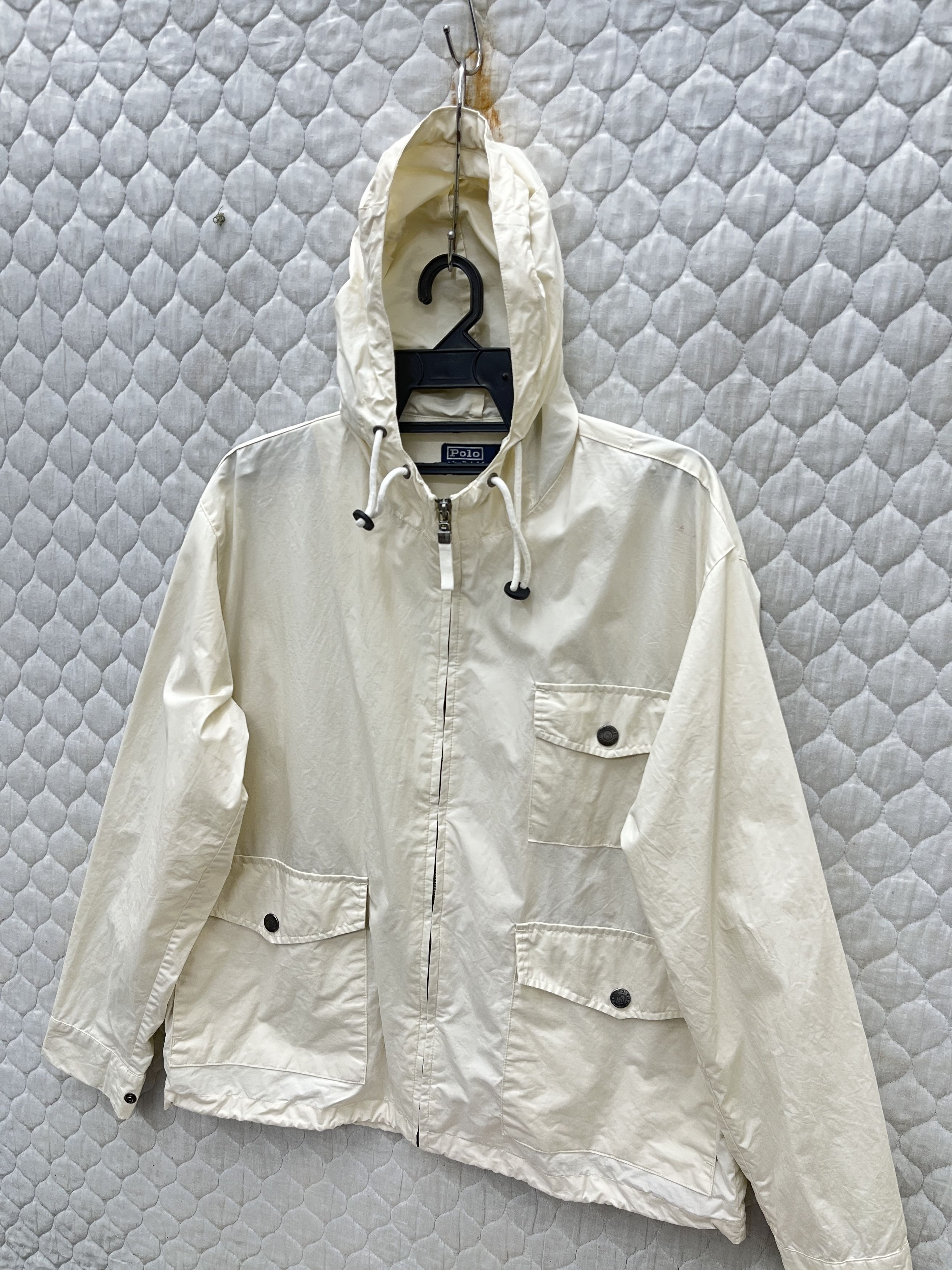 Vintage 🔥🔥🔥STEALS VTG POLO RALPH LAUREN HOODIE LIGHT JACKET Size US M / EU 48-50 / 2 - 3 Thumbnail