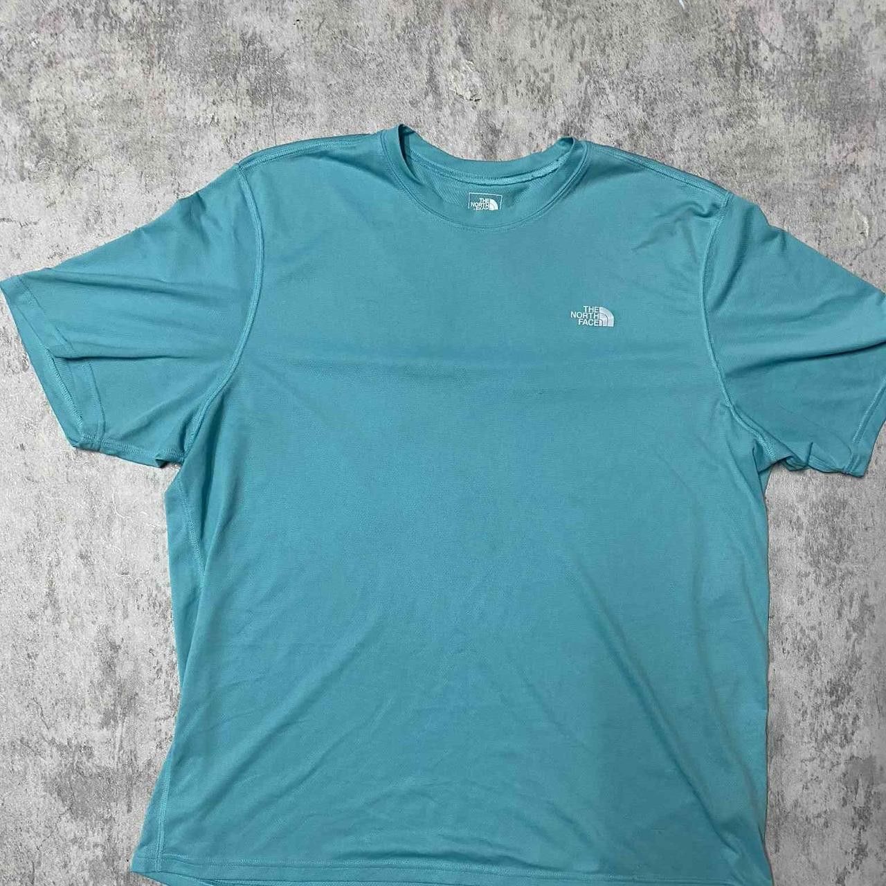 The North Face The North Face blue and white sportswear t-shirt Size US XL / EU 56 / 4 - 1 Thumbnail