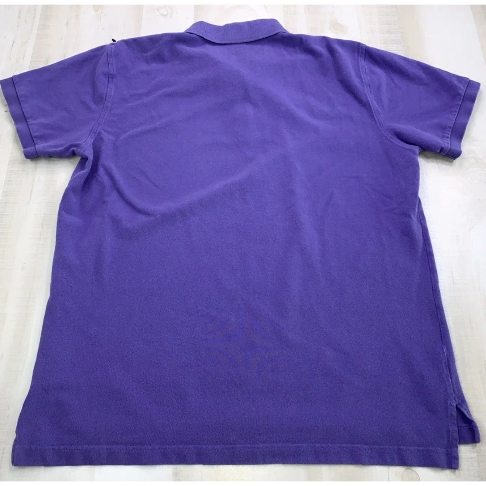 Brooks Brothers VINTAGE Brooks Brothers 346 Slim Fit Cotton Purple Polo Shirt Mens XXL Size US XXL / EU 58 / 5 - 6 Thumbnail