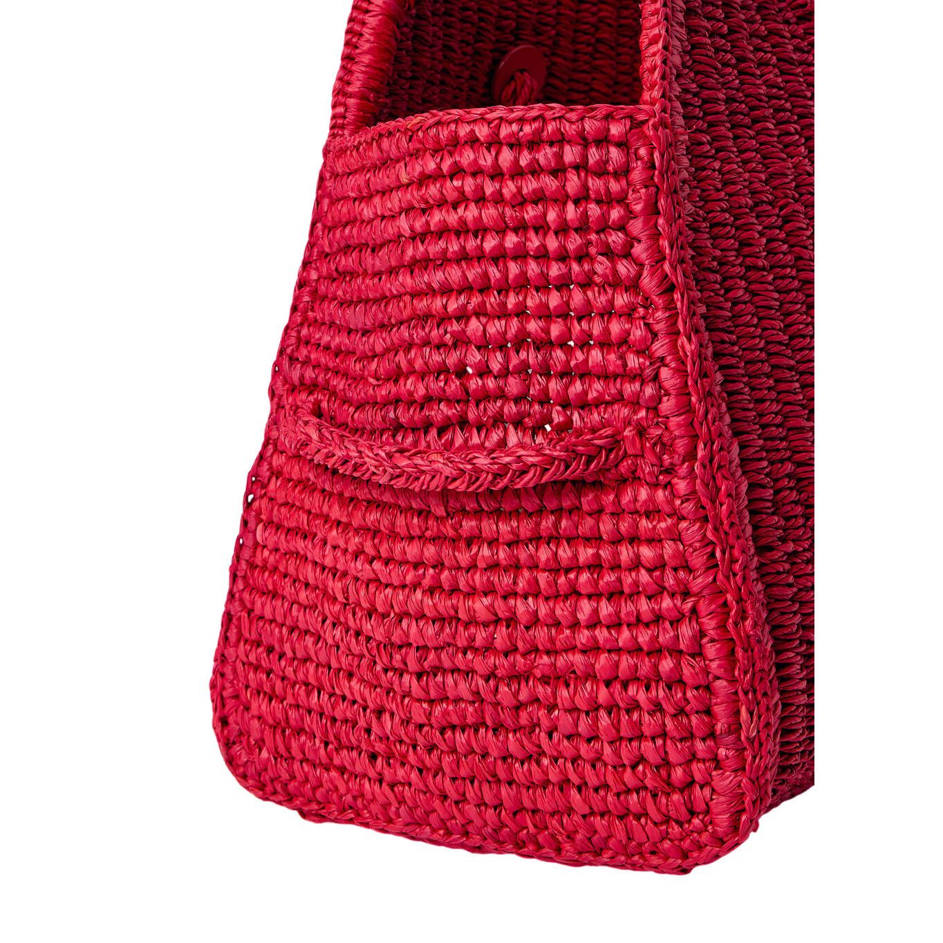Jacquemus JACQUEMUS The Tursimo Red Shoulder Bag New & Authentic Size ONE SIZE - 4 Thumbnail