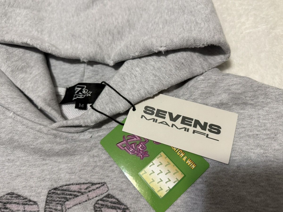 TRIPLE SEVENS Triple Sevens 777 Surf Hoodie Grey Size Medium Size US M / EU 48-50 / 2 - 3 Thumbnail