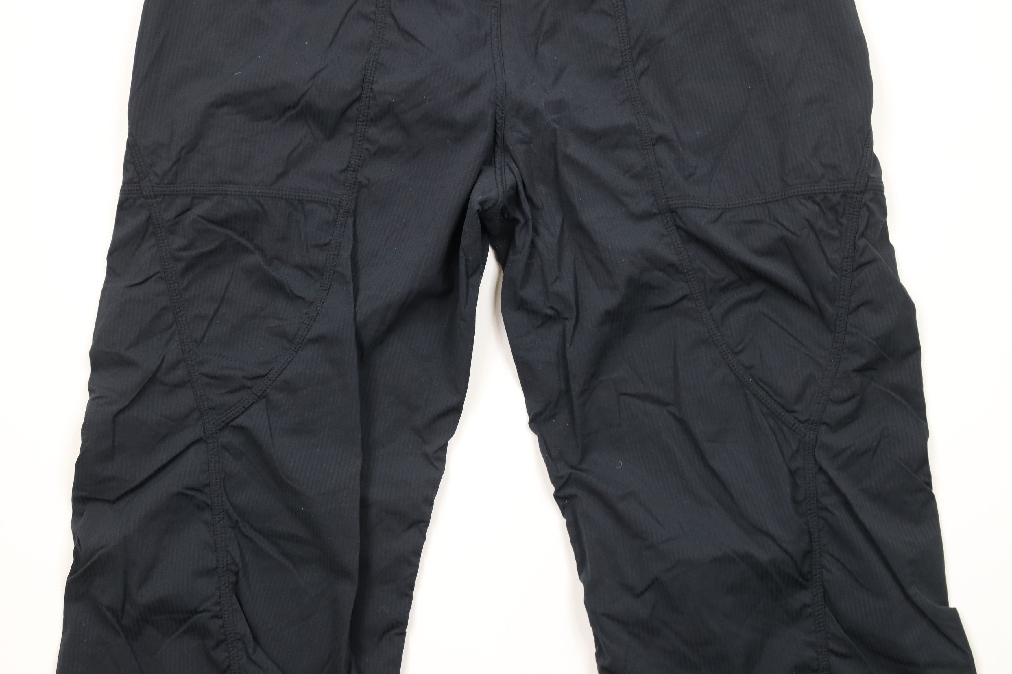 Lululemon × Vintage Lululemon Striped Dance Studio Cropped Capris Pants Black Size 32" / US 10 / IT 46 - 10 Thumbnail