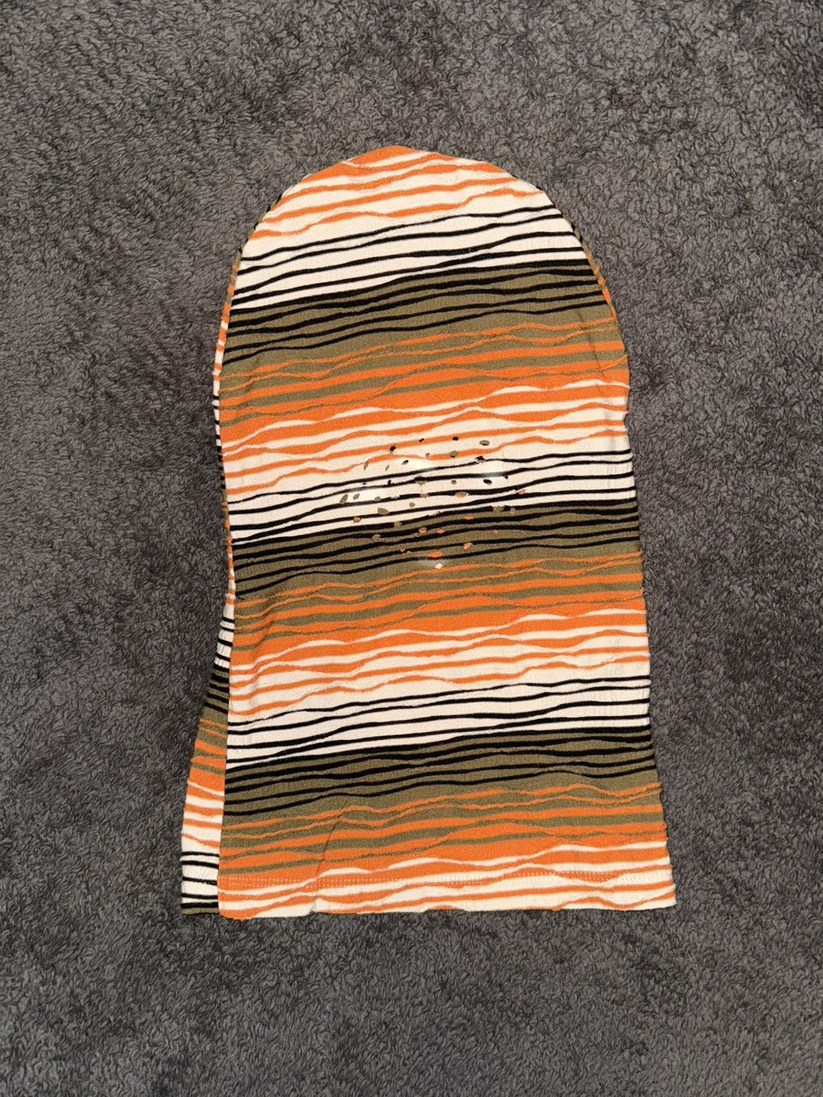 Vintage Orange/Green Face Mask Size ONE SIZE - 1 Thumbnail