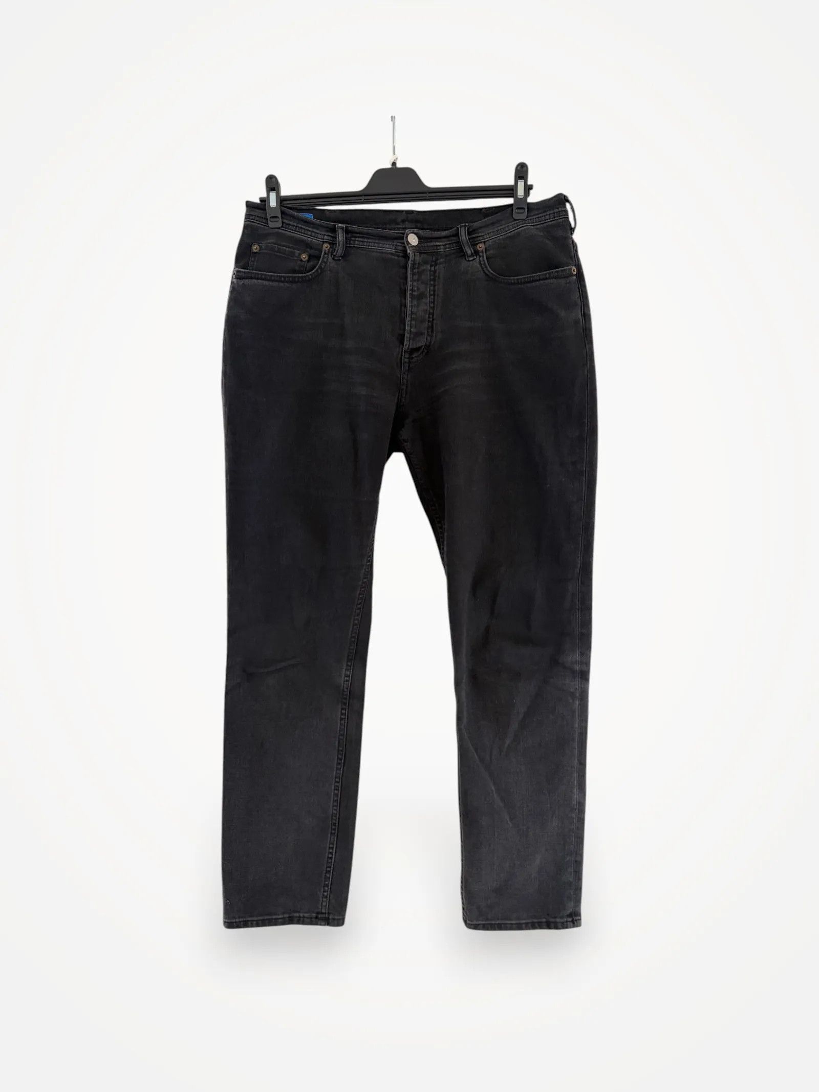Acne Studios Acne Studios River Used Black Jeans Size 25" / US 0 / IT 36 - 1 Thumbnail