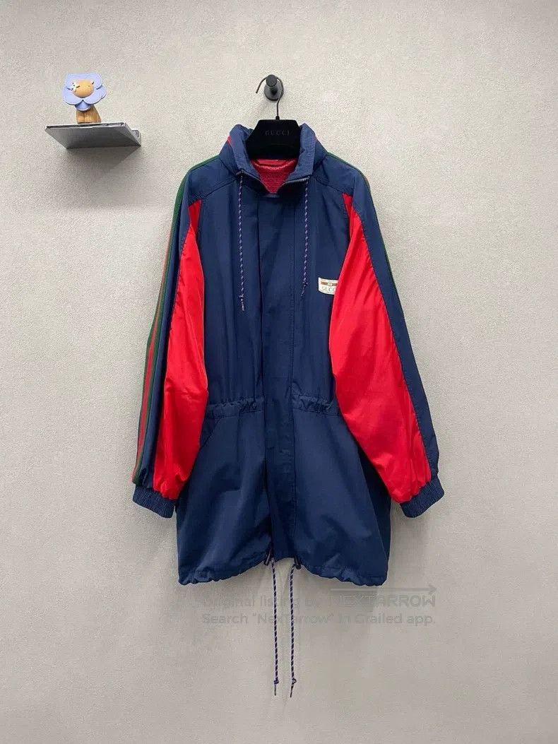Gucci Gucci Colour-blocked windbreaker jacket Size US S / EU 44-46 / 1 - 1 Thumbnail
