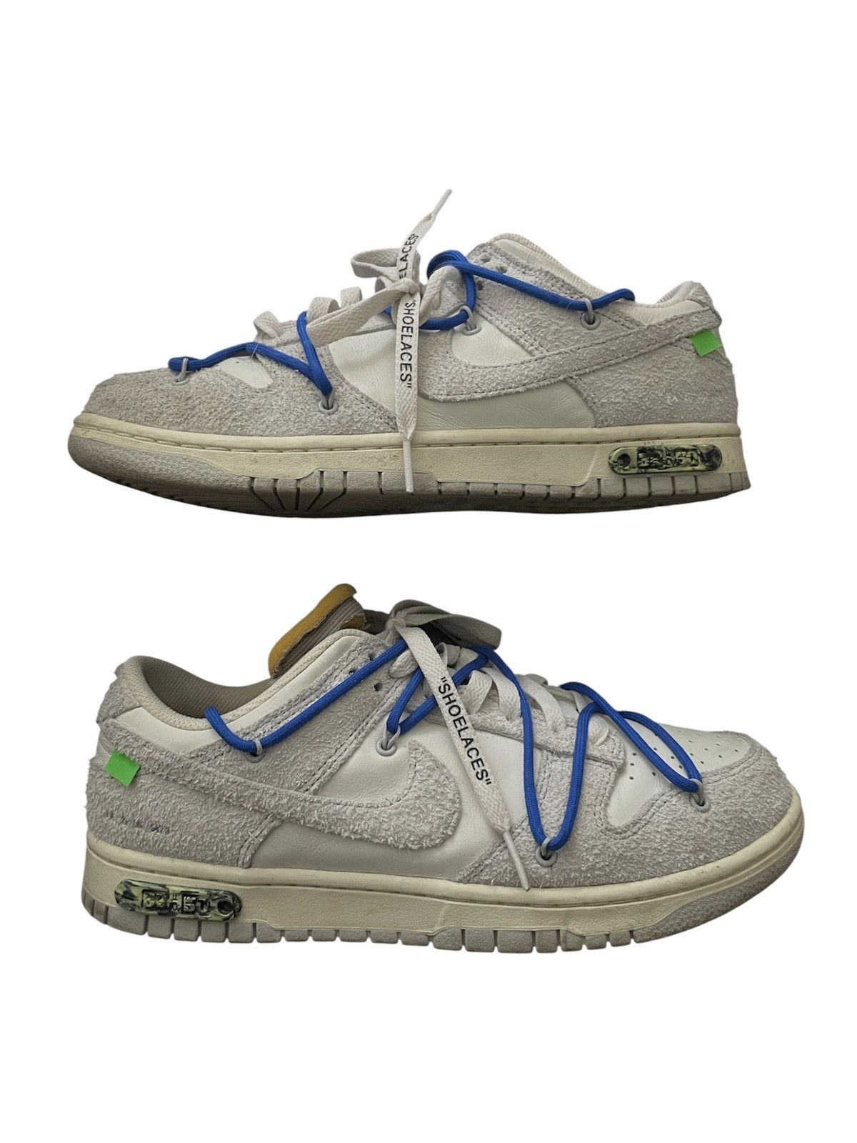 Nike LOT 32/50 OFF-WHITE x NIKE DUNK Size US 9.5 / EU 42-43 - 2 Thumbnail