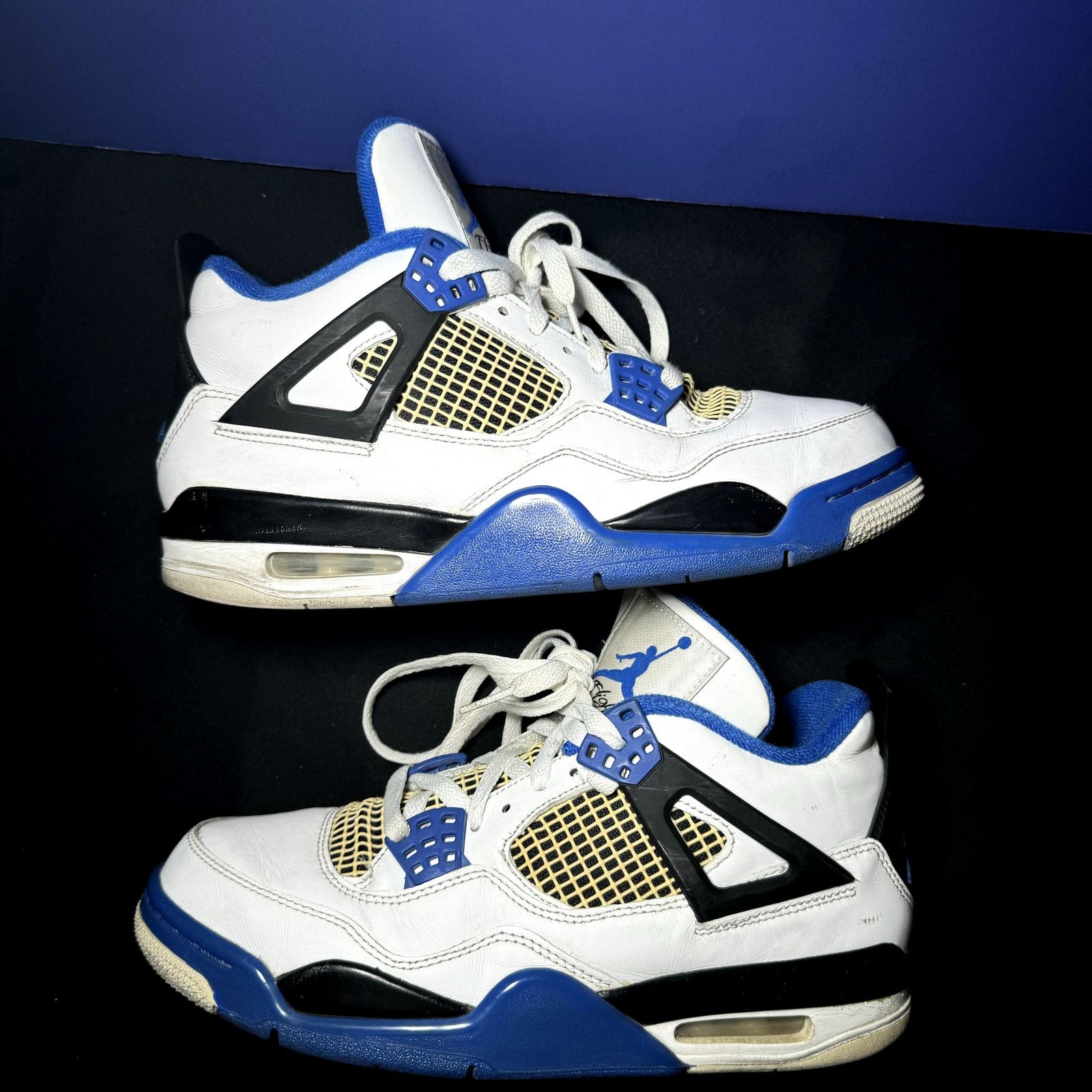 Jordan Brand × Nike Size 8 - Nike Air Jordan 4 Retro Motorsports Men's Shoes Size US 8 / EU 41 - 3 Thumbnail