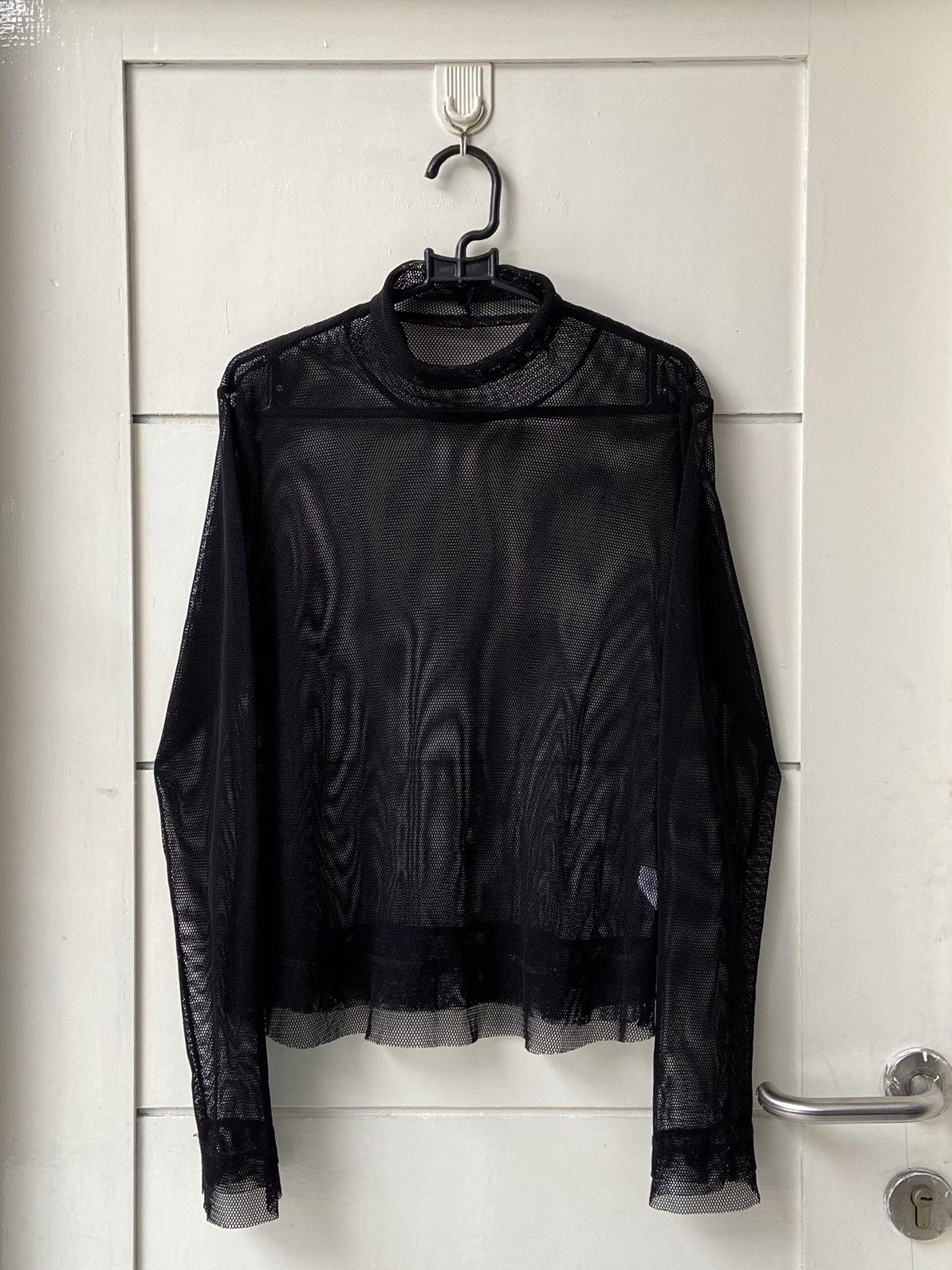 Designer × Japanese Brand ETERNALLY BLAZE Black Mesh T-shirt Size US S / EU 44-46 / 1 - 8 Thumbnail