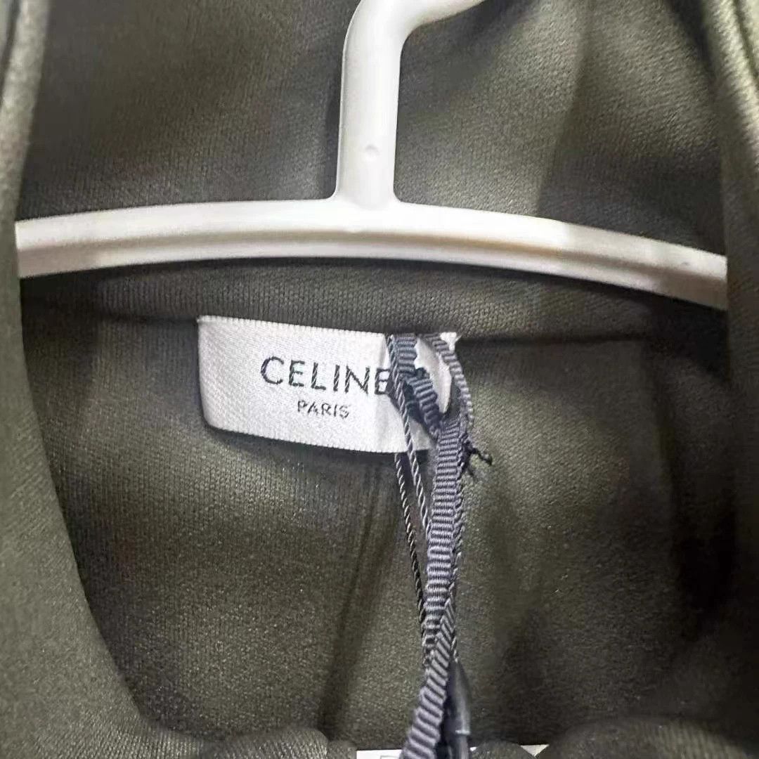 Celine Celine Triomphe Small Logo Zip Jacket OS XS New with Tags Size US XS / EU 42 / 0 - 2 Thumbnail
