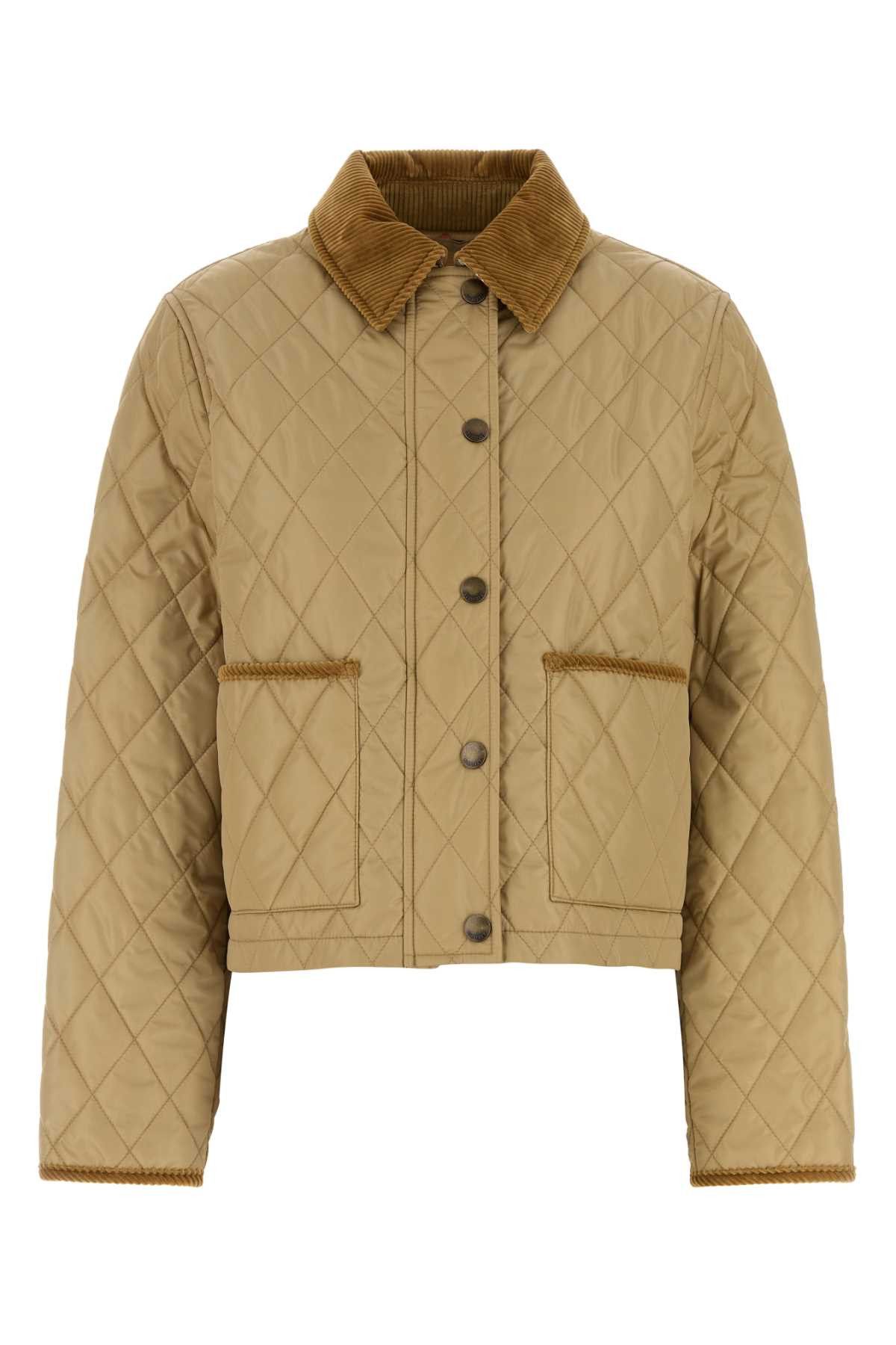 ジャケット BURBERRY Beige Nylon Jacket Burberry Beige Nylon Down Jacket | italist