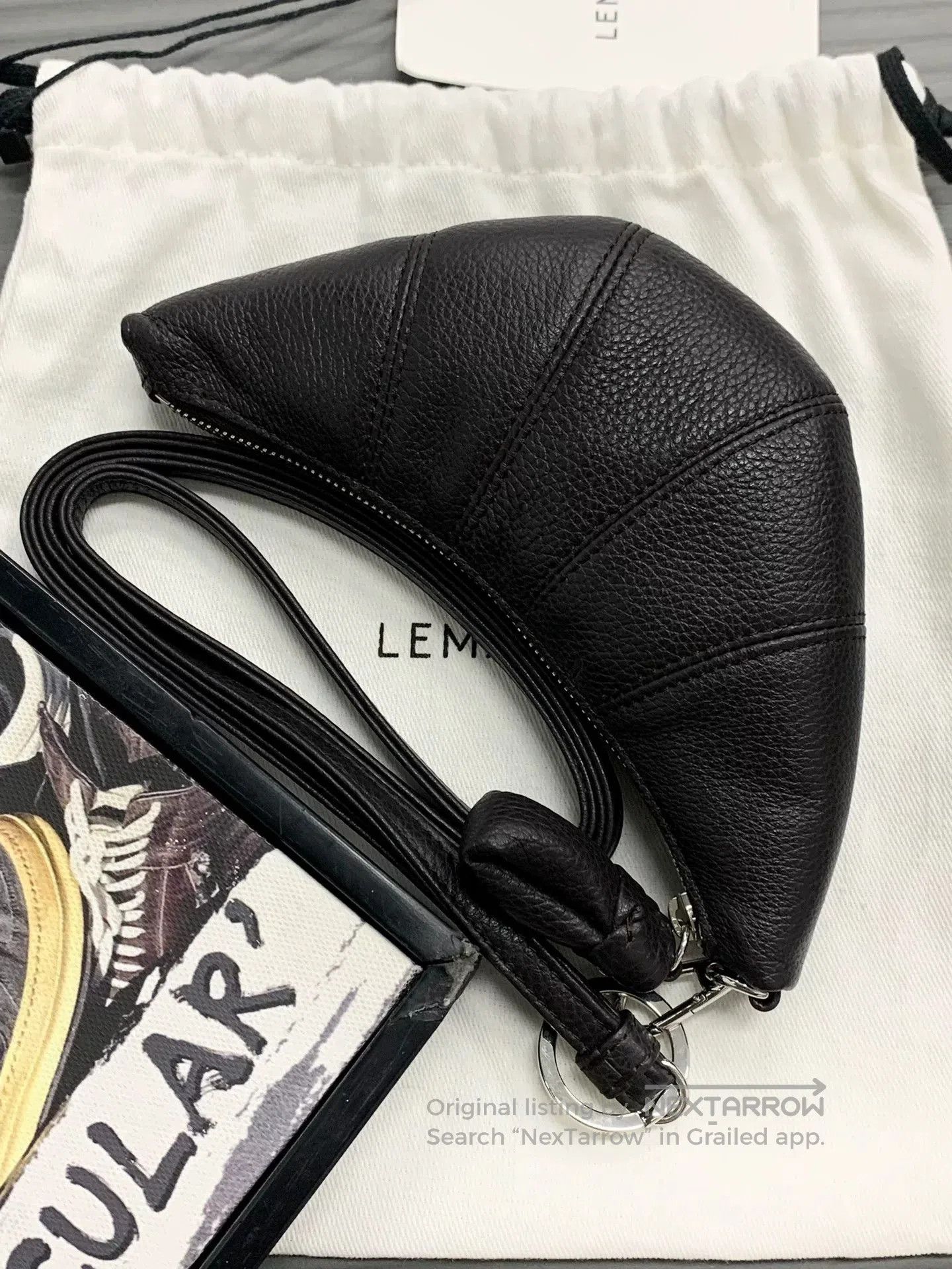 Lemaire Lemaire New Leather Coin Purse. Size ONE SIZE - 2 Thumbnail