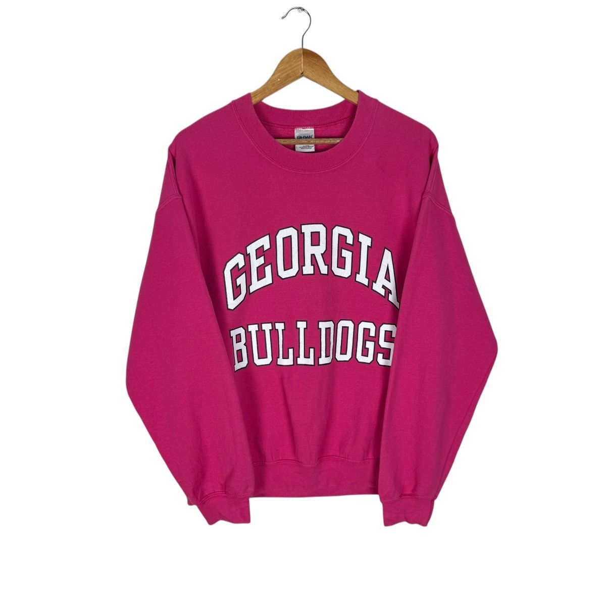 Gildan ☀️GEORGIA BULLDOGS SWEATSHIRT CREWNECK Size US L / EU 52-54 / 3 - 1 Thumbnail