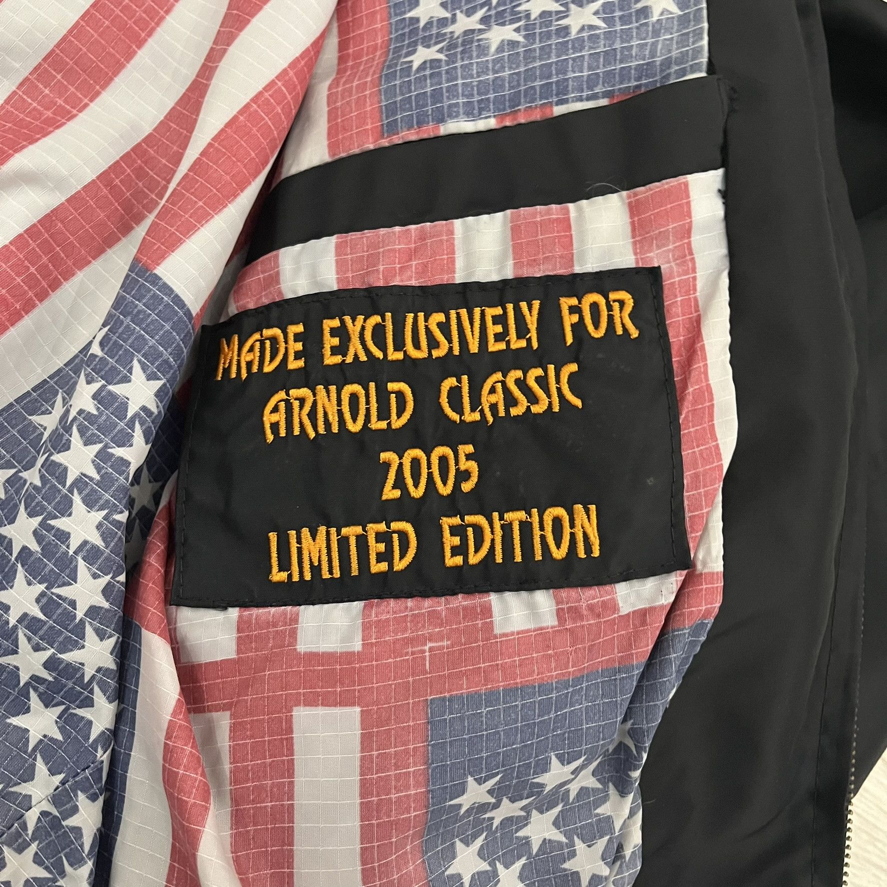 Other Arnold Bodybuilding Classic Jacket Tony Nowak 2005 Size US L / EU 52-54 / 3 - 9 Thumbnail