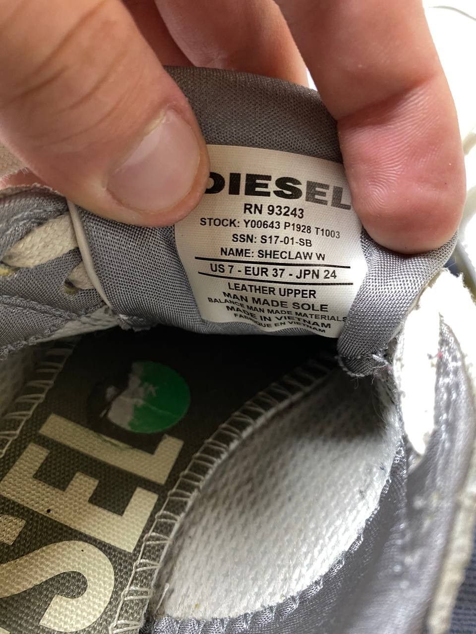 Diesel Diesel Smatch Low Sneakers Shoes Y2K Size US 7 / IT 37 - 2 Thumbnail