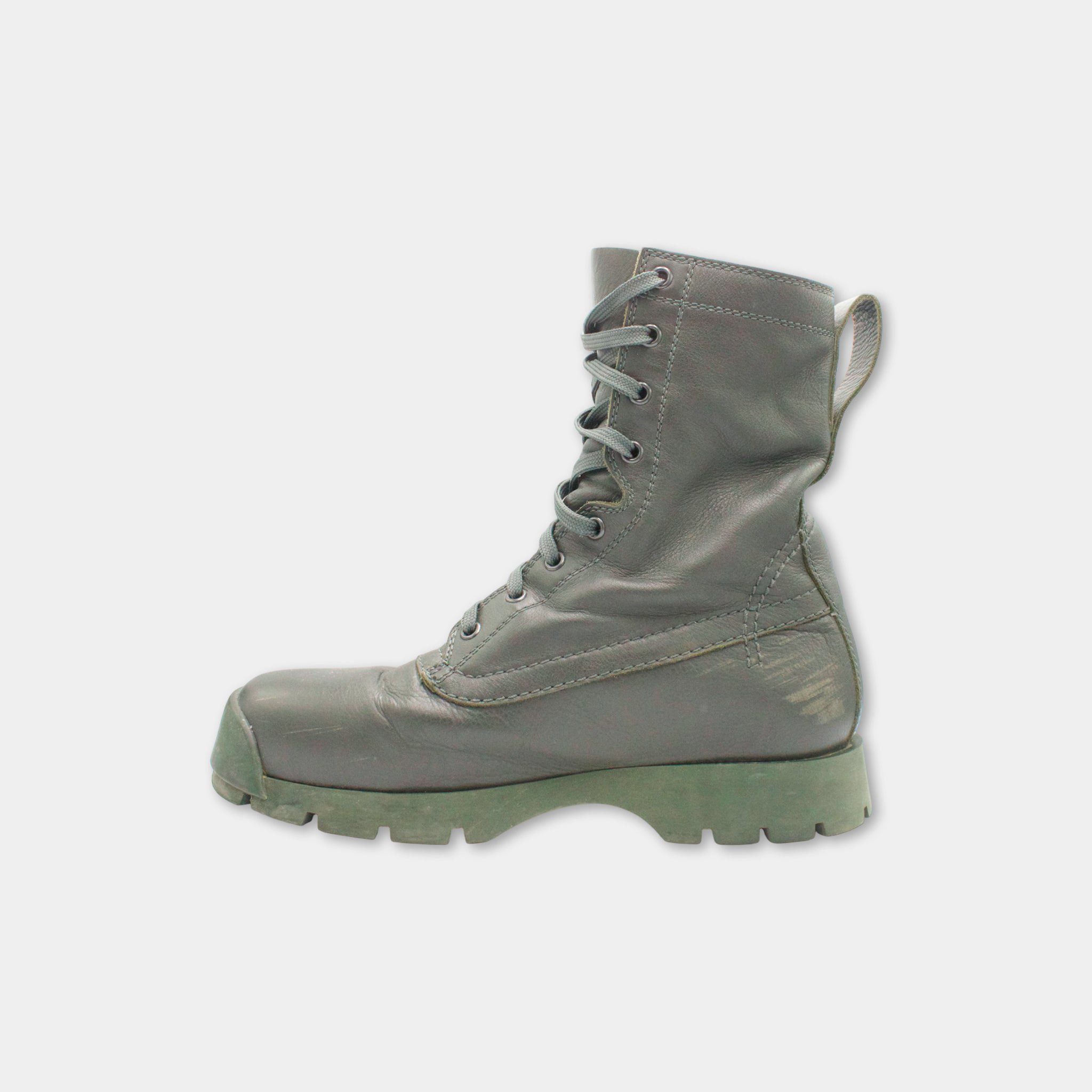 Jil Sander Jil Sander Soft Leather Combat Boots Size US 7.5 / EU 40-41 - 3 Thumbnail