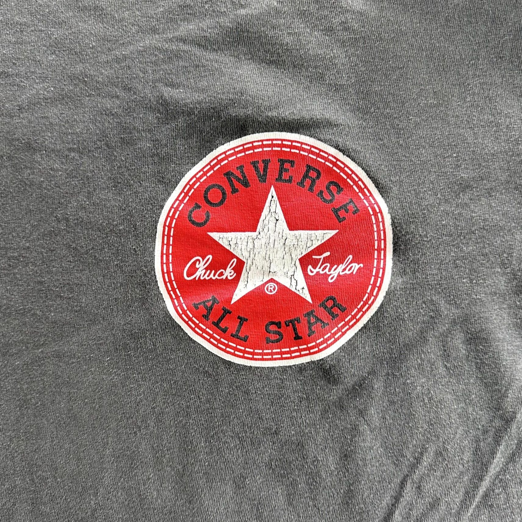 Converse VINTAGE Converse Shirt XL Black Graphic Print Chuck Taylor All Star Tee Mens Size US XL / EU 56 / 4 - 2 Thumbnail