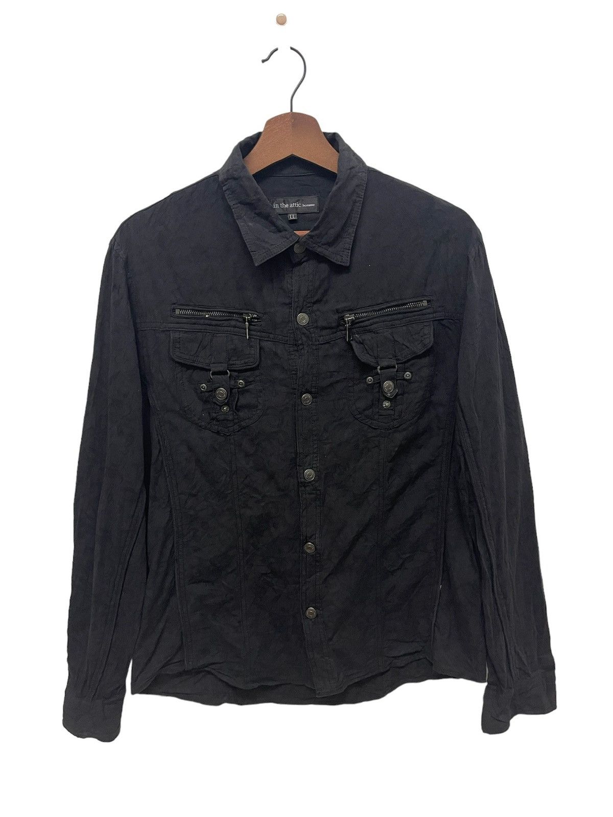In The Attic × Japanese Brand SUMMER Avant Garde Line In the Attic Bondage Punk SHIRT Size US M / EU 48-50 / 2 - 1 Thumbnail