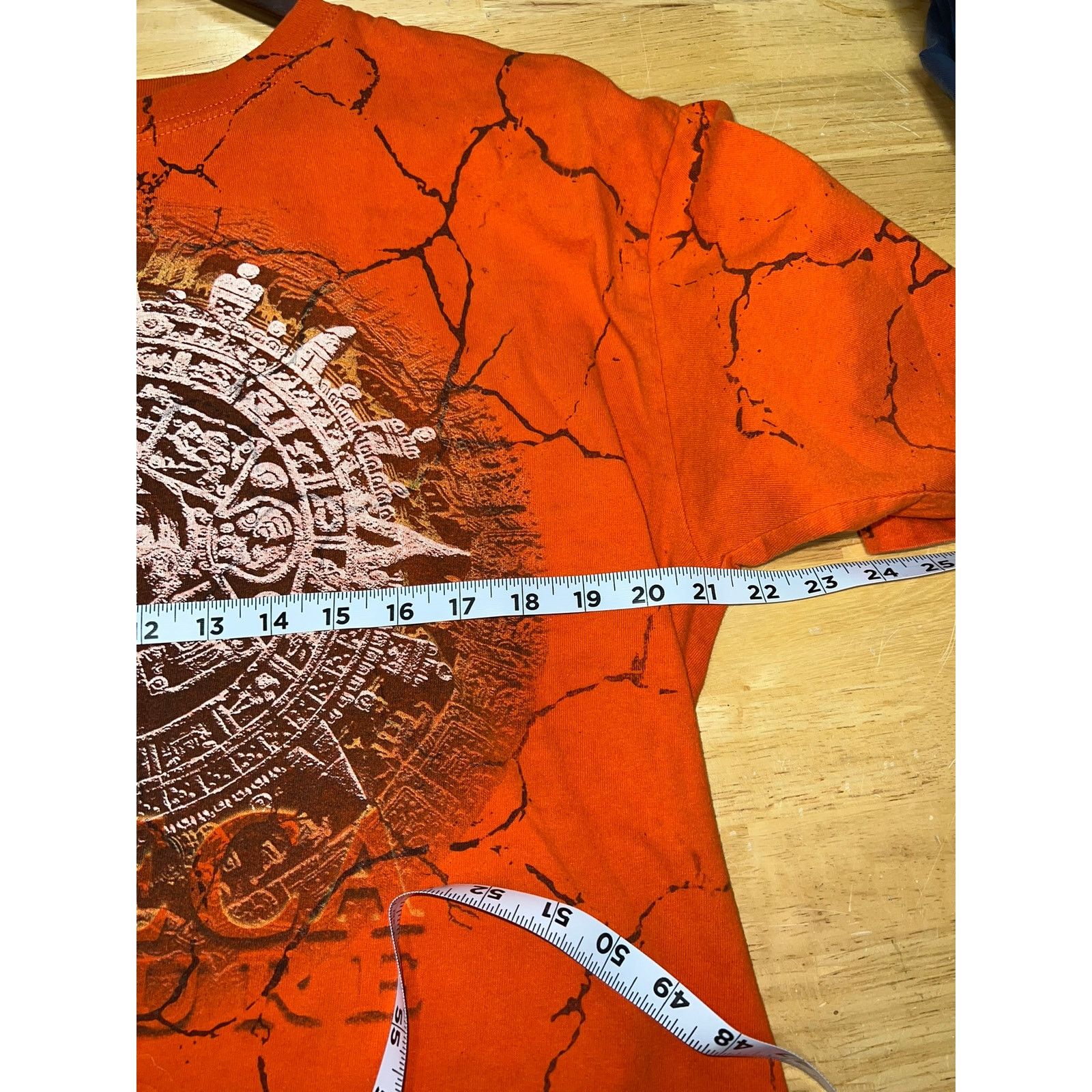 Vintage Chichen Itza Shirt Aztec Azteca Culture AOP All over Ruins L Size US L / EU 52-54 / 3 - 11 Thumbnail