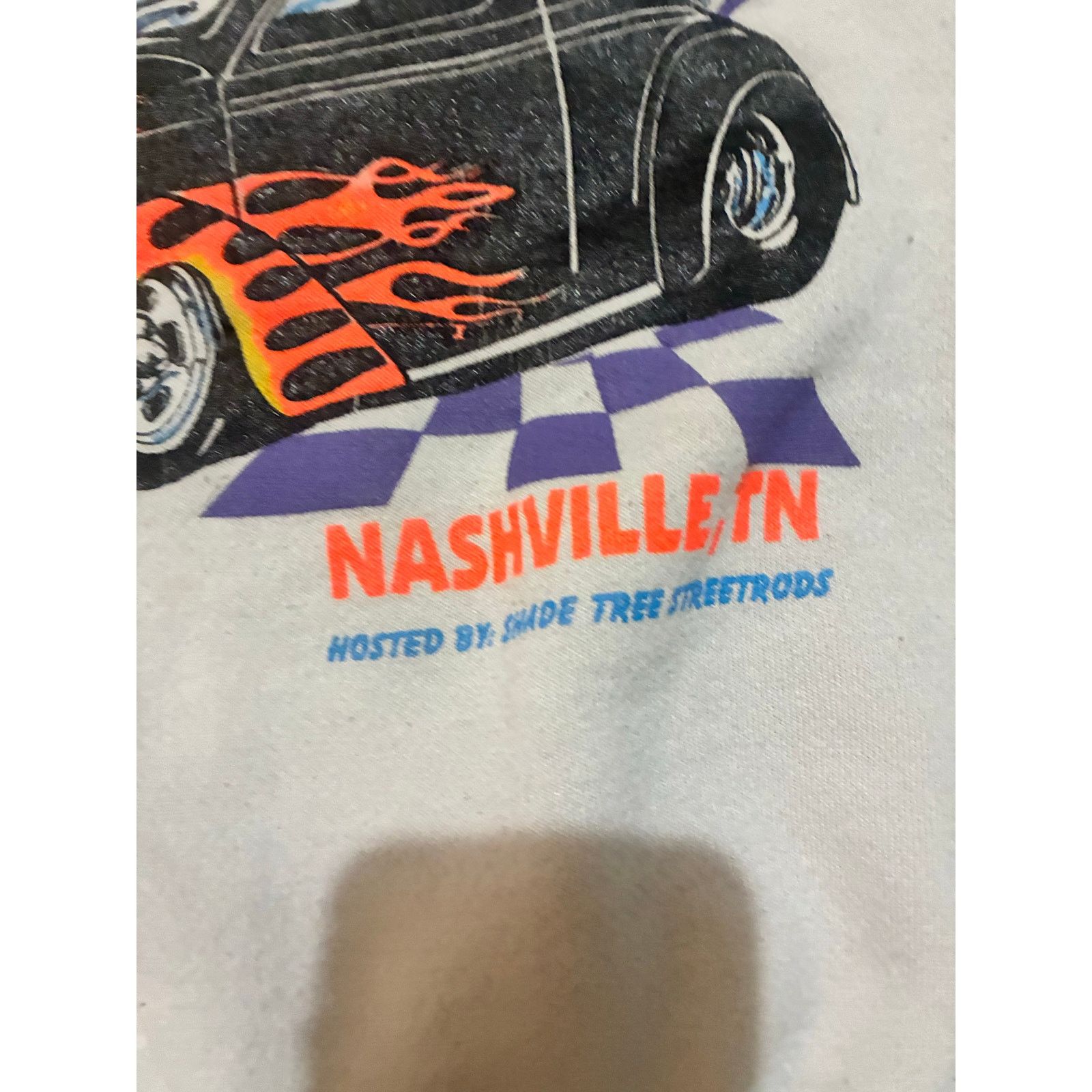Tultex Vintage 1996 Music City Halloween Hot Rod Sweatshirt M Size US M / EU 48-50 / 2 - 3 Thumbnail