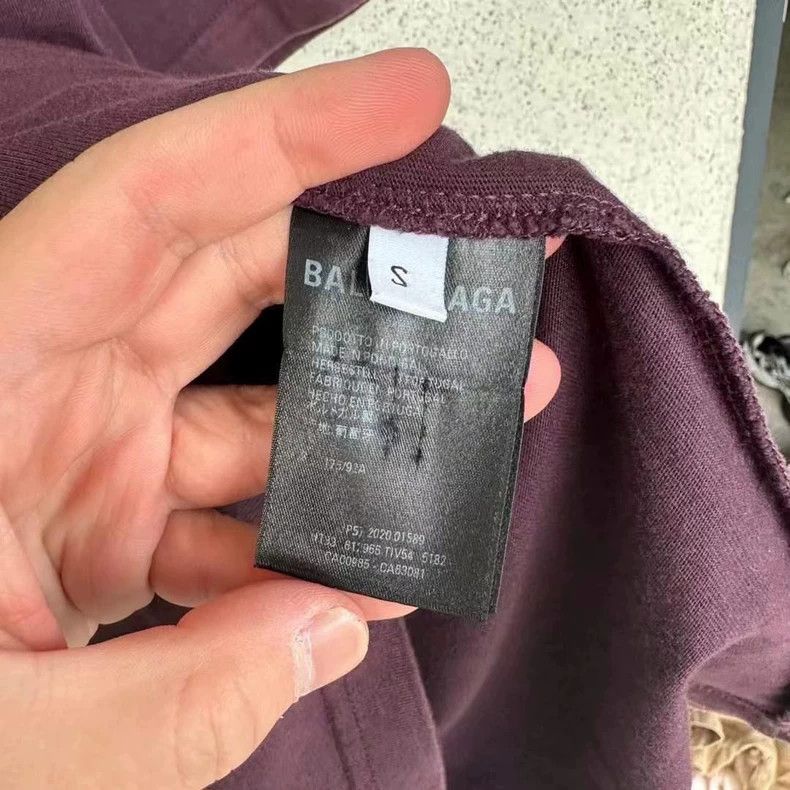 Balenciaga Balenciaga Purple mailbox short sleeves Size US S / EU 44-46 / 1 - 4 Thumbnail