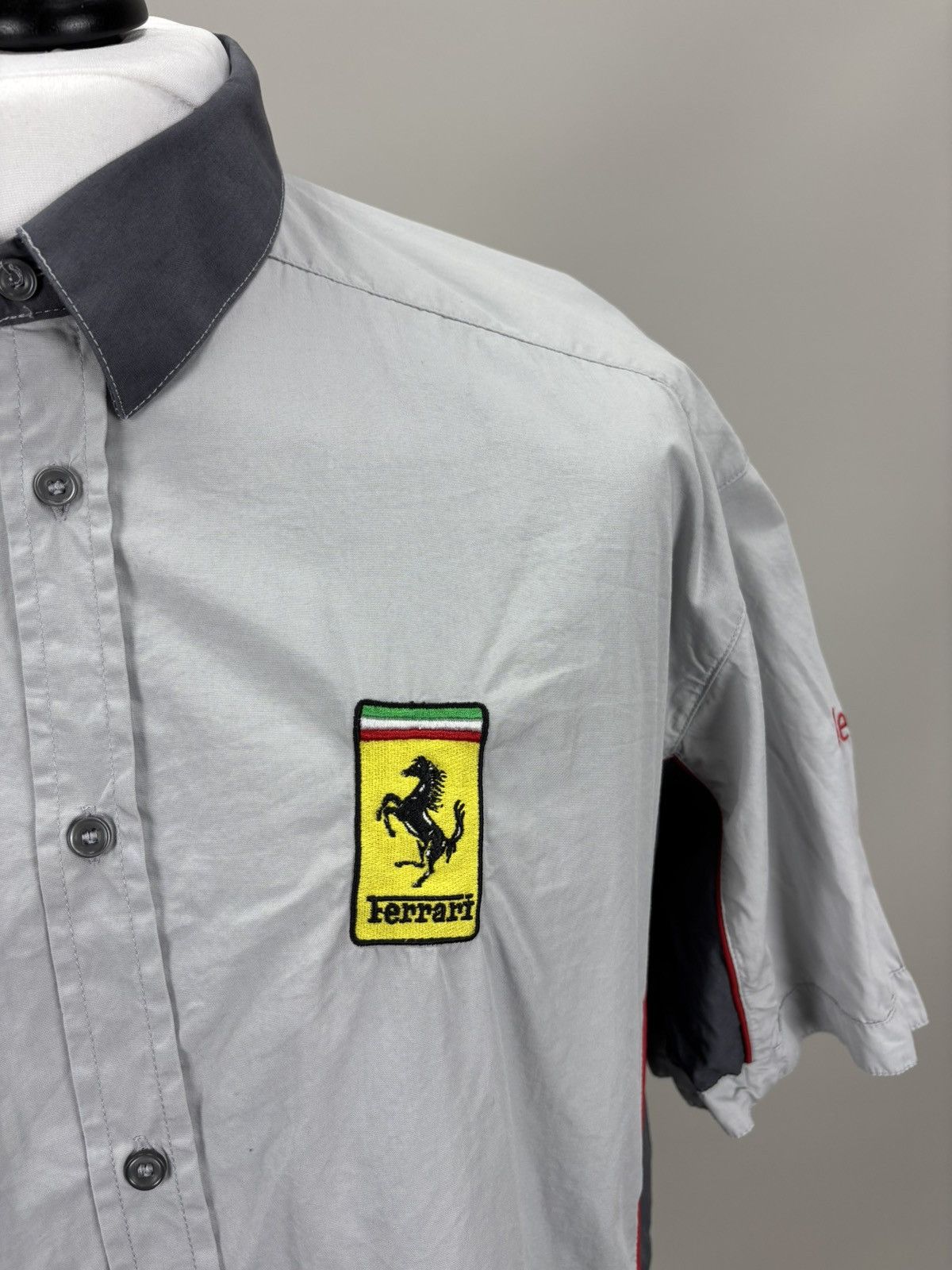 Ferrari Mens shirt Ferrari Size S/M Color Gray Size US S / EU 44-46 / 1 - 4 Thumbnail