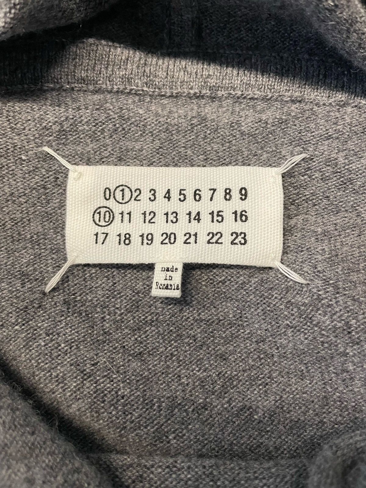 Maison Margiela Maison Margiela Grey Wool Blend Sweater Size US XL / EU 56 / 4 - 11 Thumbnail