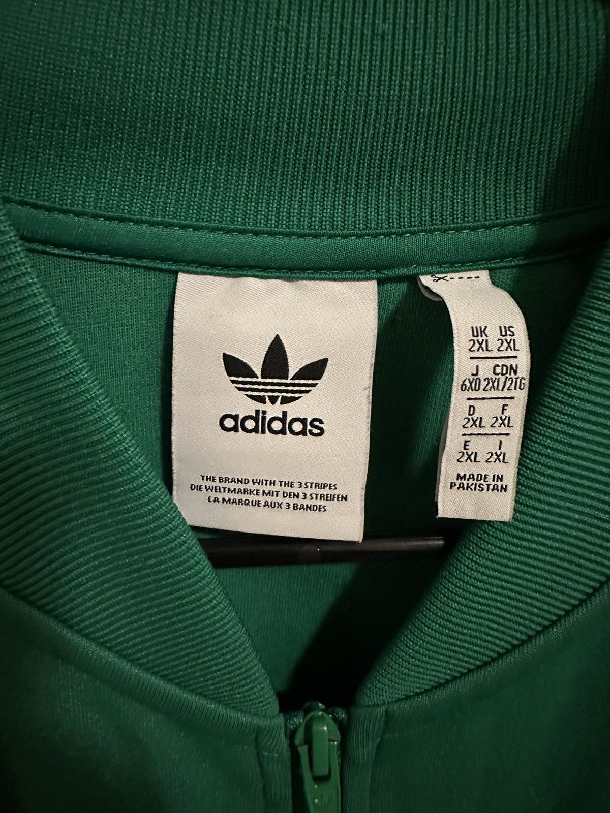 Adidas × Vintage Vintage Adidas Bomber Jacket Size US XL / EU 56 / 4 - 3 Thumbnail