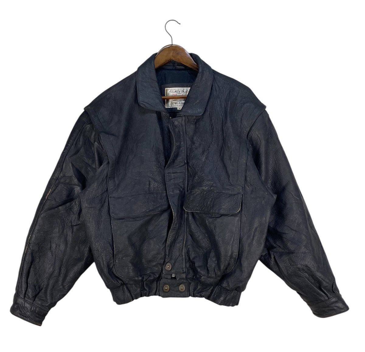 Genuine Leather Bewlays Motorcycle Leather Jacket Size US M / EU 48-50 / 2 - 1 Thumbnail