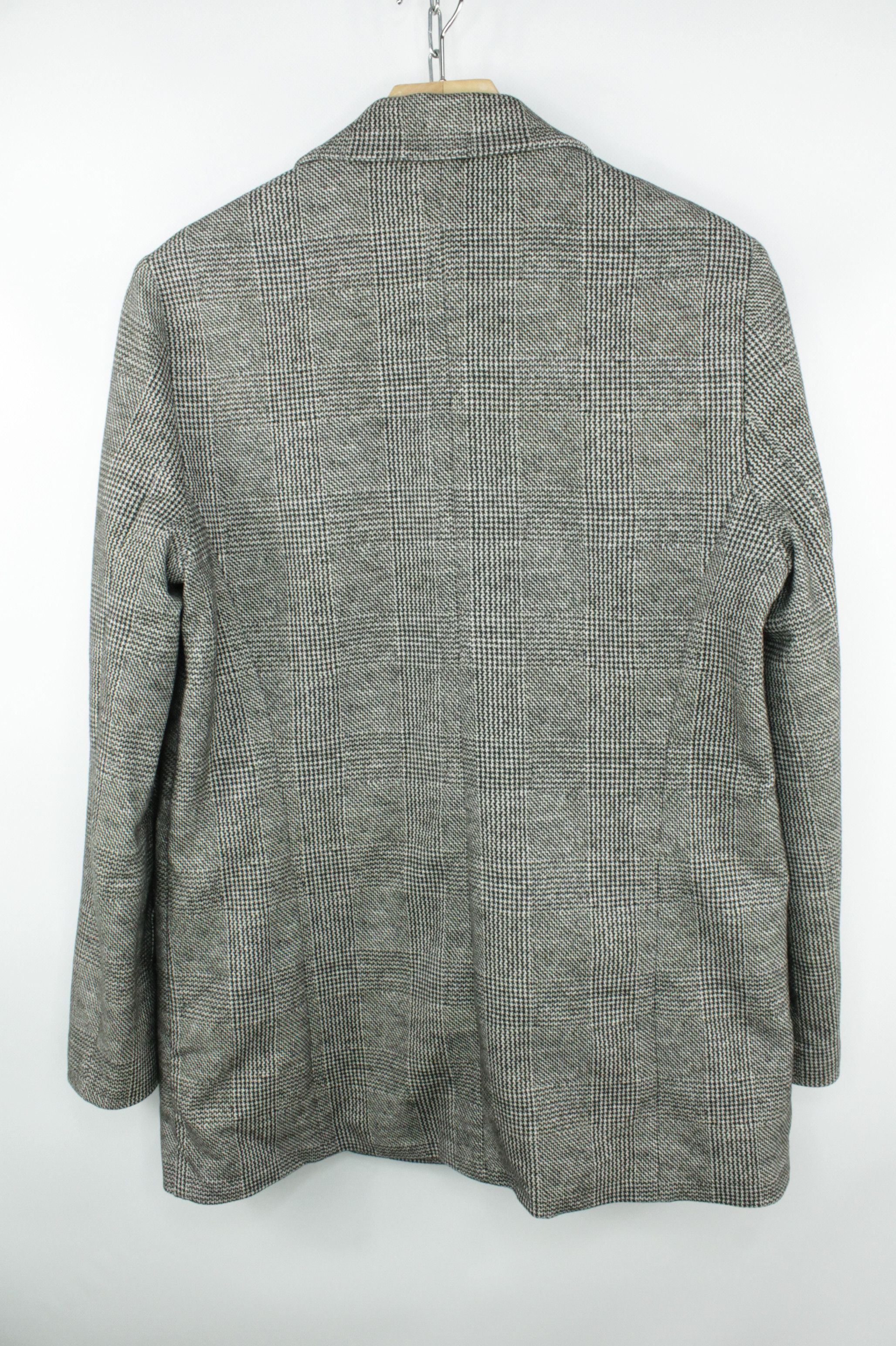 Circolo 1901 Circolo 1901 Soft Stretch Cotton Plaid Blazer Jacket Women's Size M / US 6-8 / IT 42-44 - 5 Thumbnail