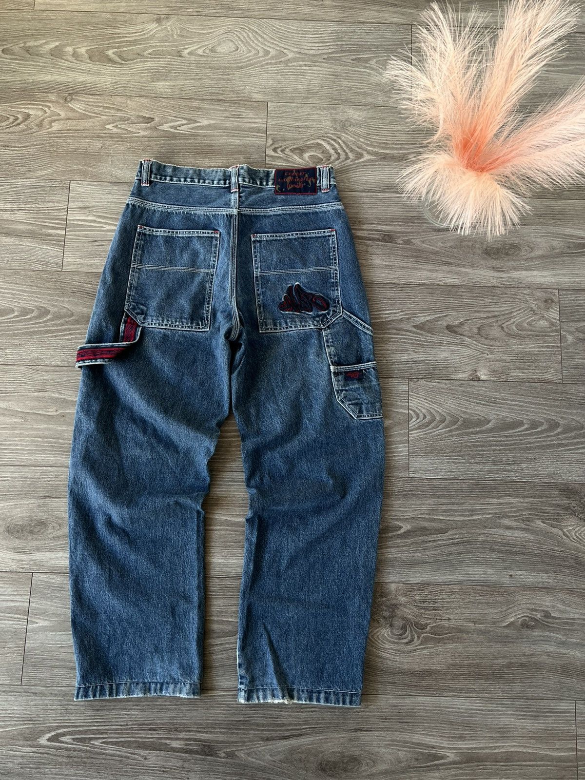 Other ‼️Westside style Caesar Washington Jr. Patch Pocket Jeans‼️ Size US 31 - 3 Thumbnail