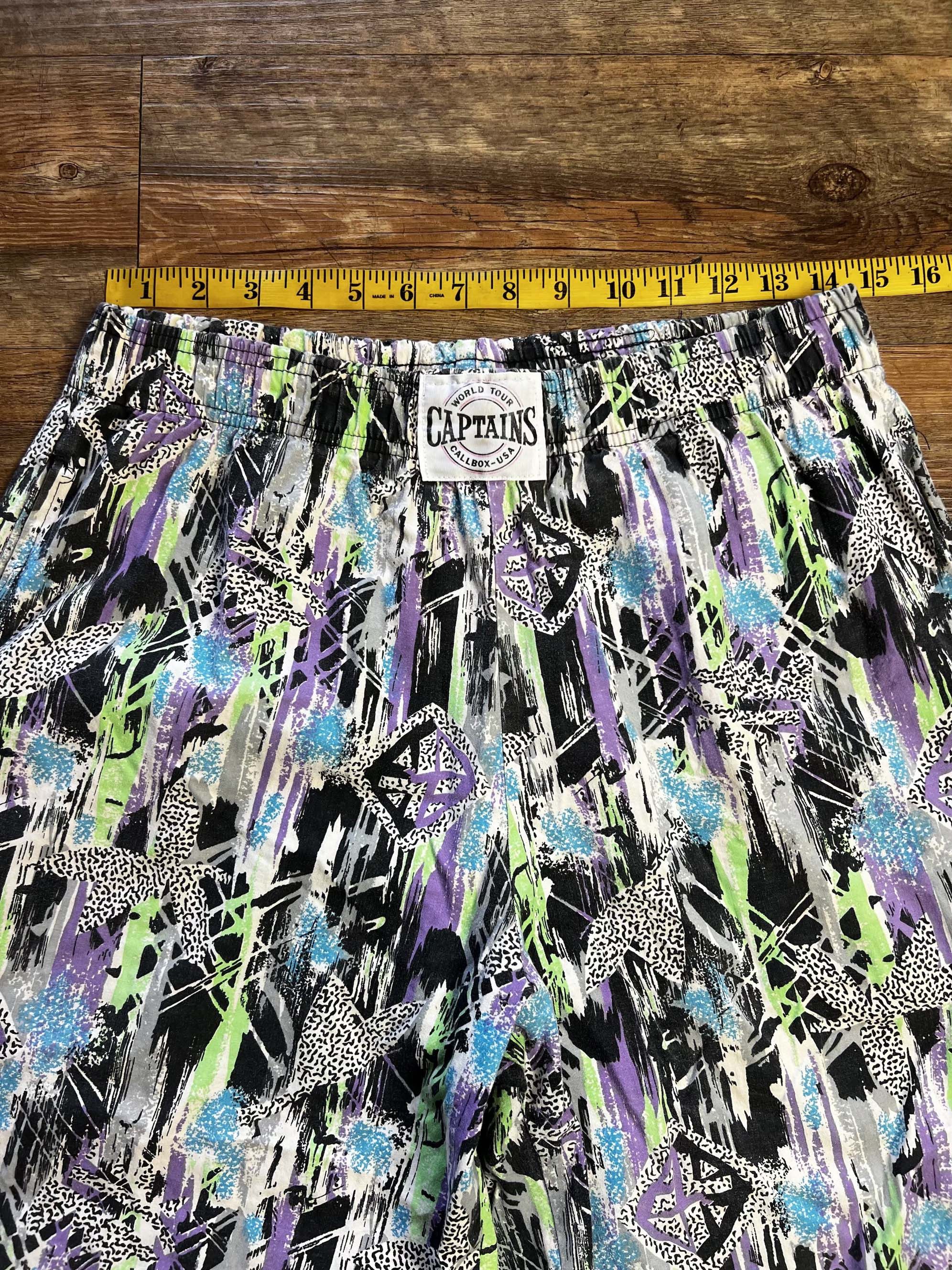 Vintage Vintage 1980's World Tour Captains Baggy Parachute Pants Size US 30 / EU 46 - 6 Thumbnail