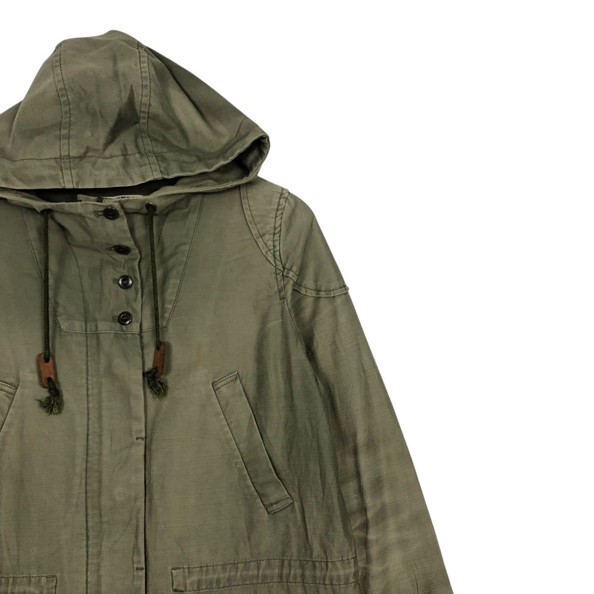 Japanese Brand 🔥VINTAGE PARKA JACKET MILITARY NOMBRE IMPAIR ISSEY MIYAKE Size US M / EU 48-50 / 2 - 8 Thumbnail