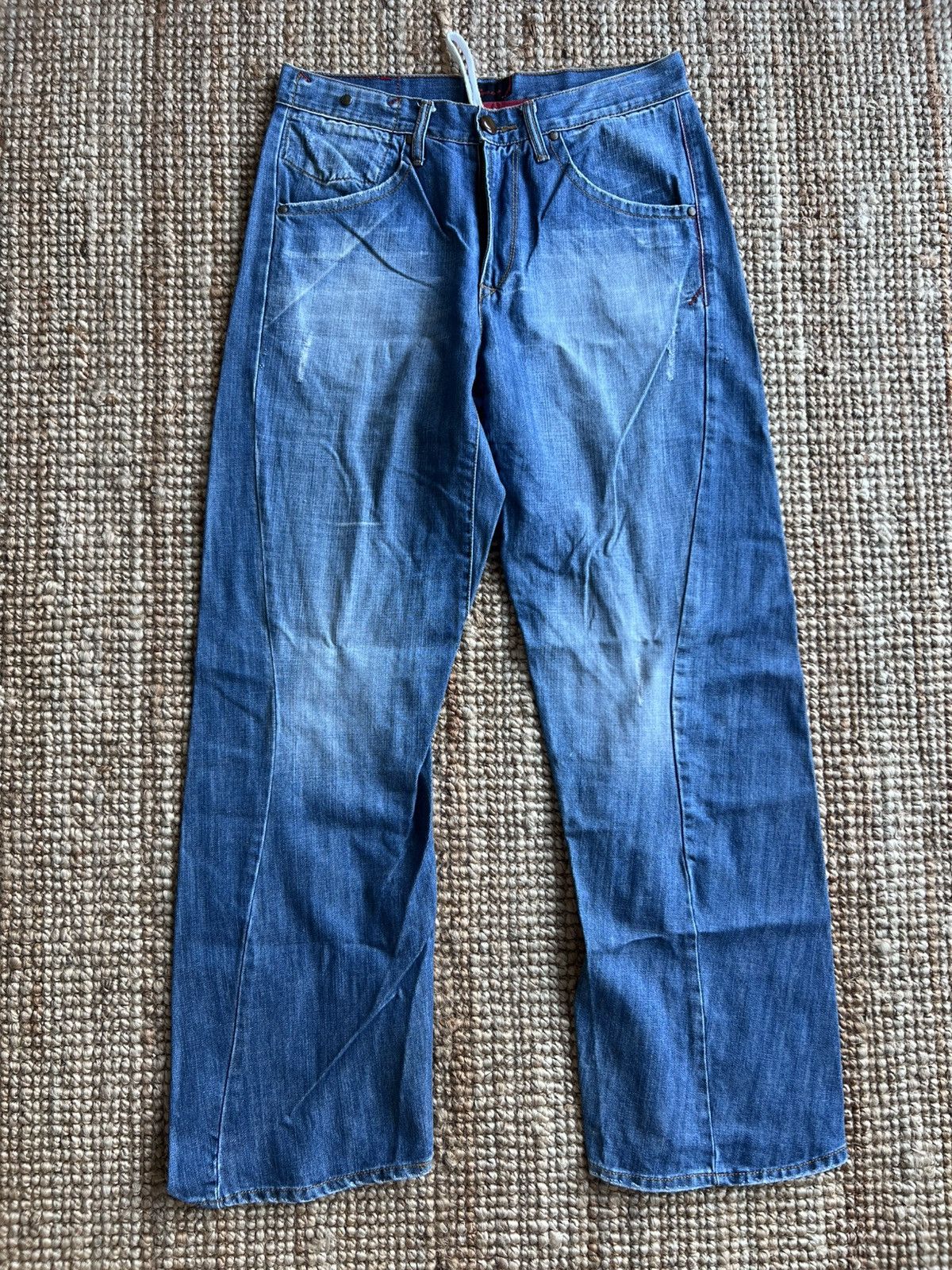Levi's Levis Engineered Jeans Buckle Back Tag W30 Actual Size US 30 / EU 46 - 1 Thumbnail