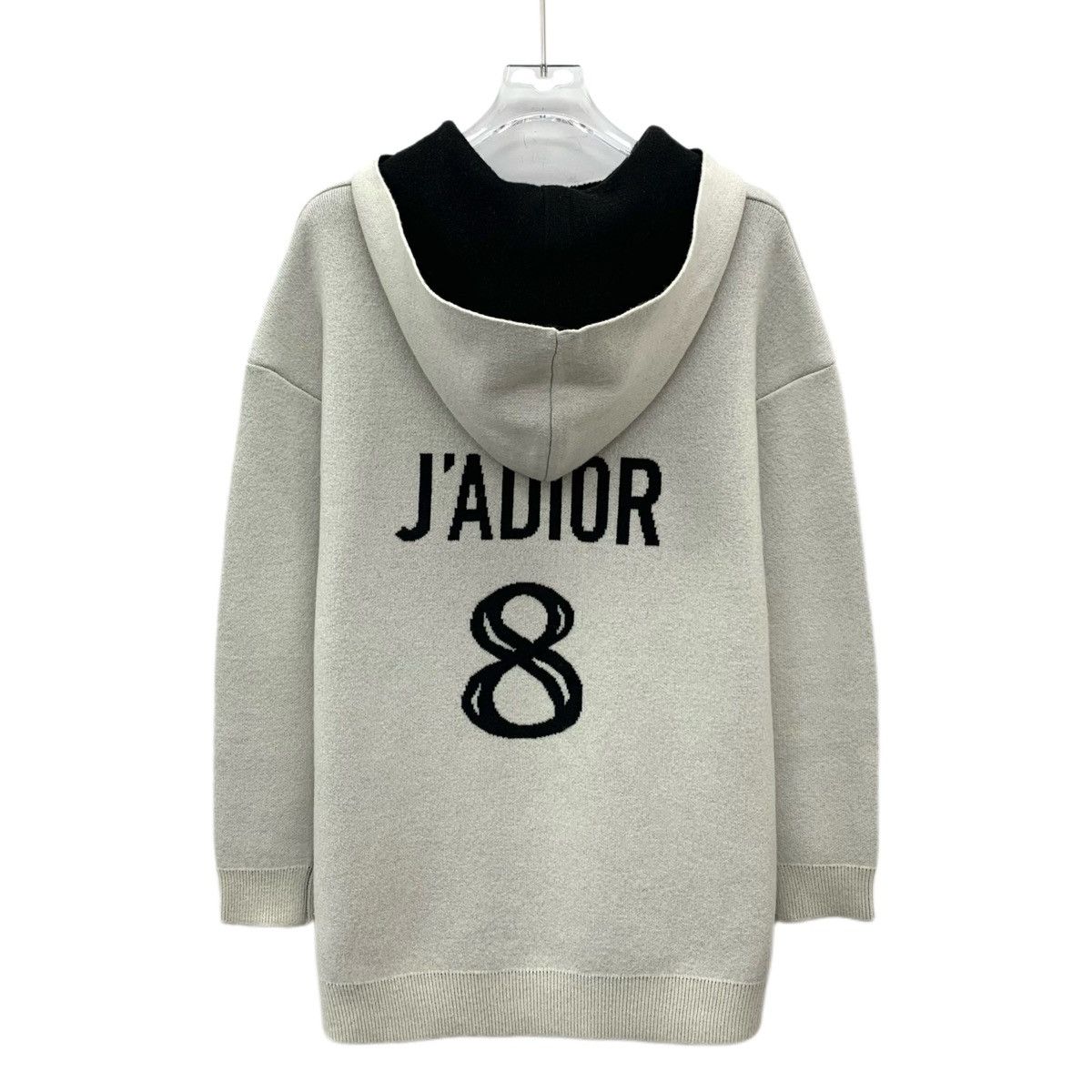 Dior Dior Logo Letter Intarsia Cashmere Hooded Sweatshirt K26WX Size XS / US 0-2 / IT 36-38 - 1 Thumbnail