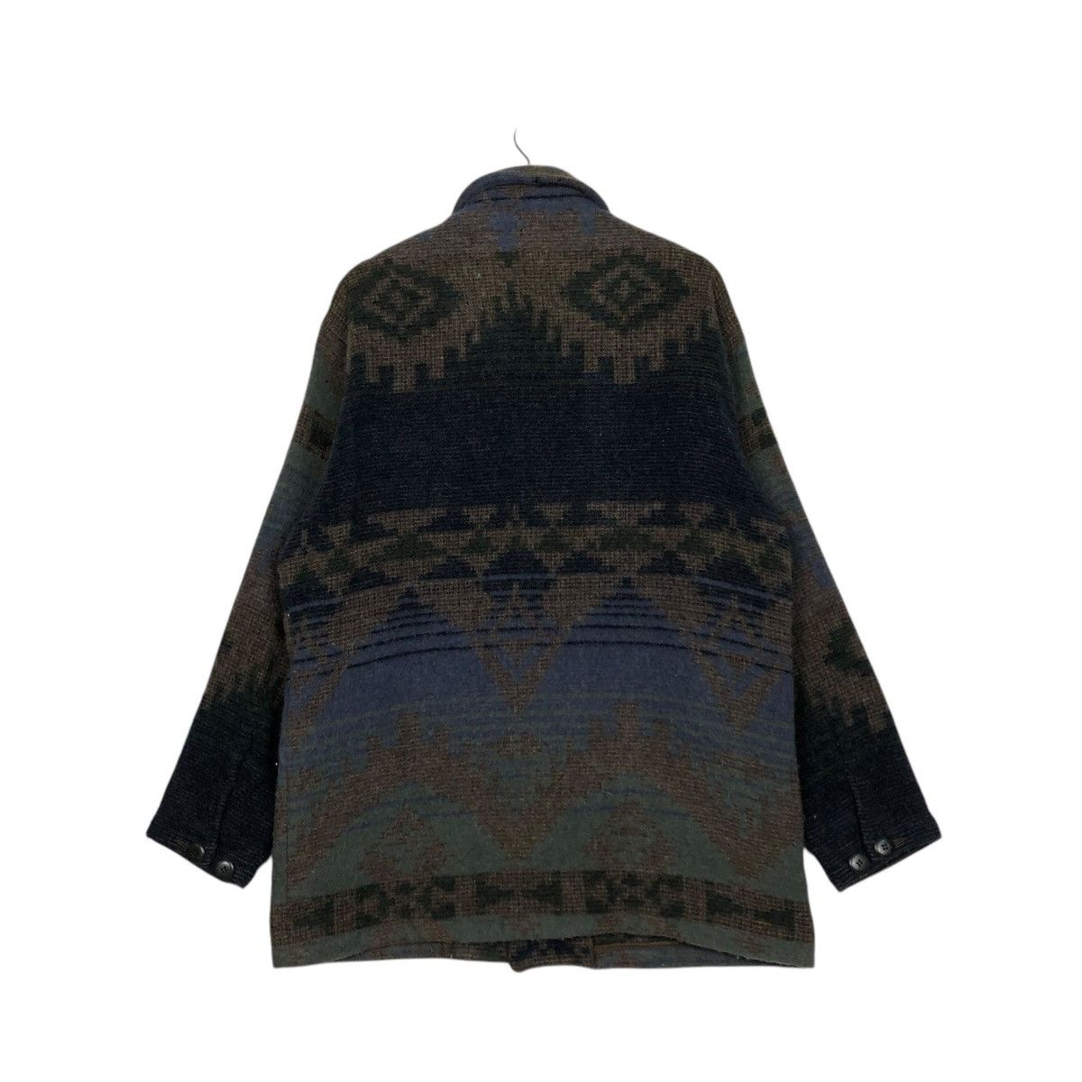 L.L. Bean 🔥VINTAGE WOOL CHORE WORK JACKET L.L.BEAN NAVAJO AZTEC NATIVE Size US M / EU 48-50 / 2 - 10 Thumbnail
