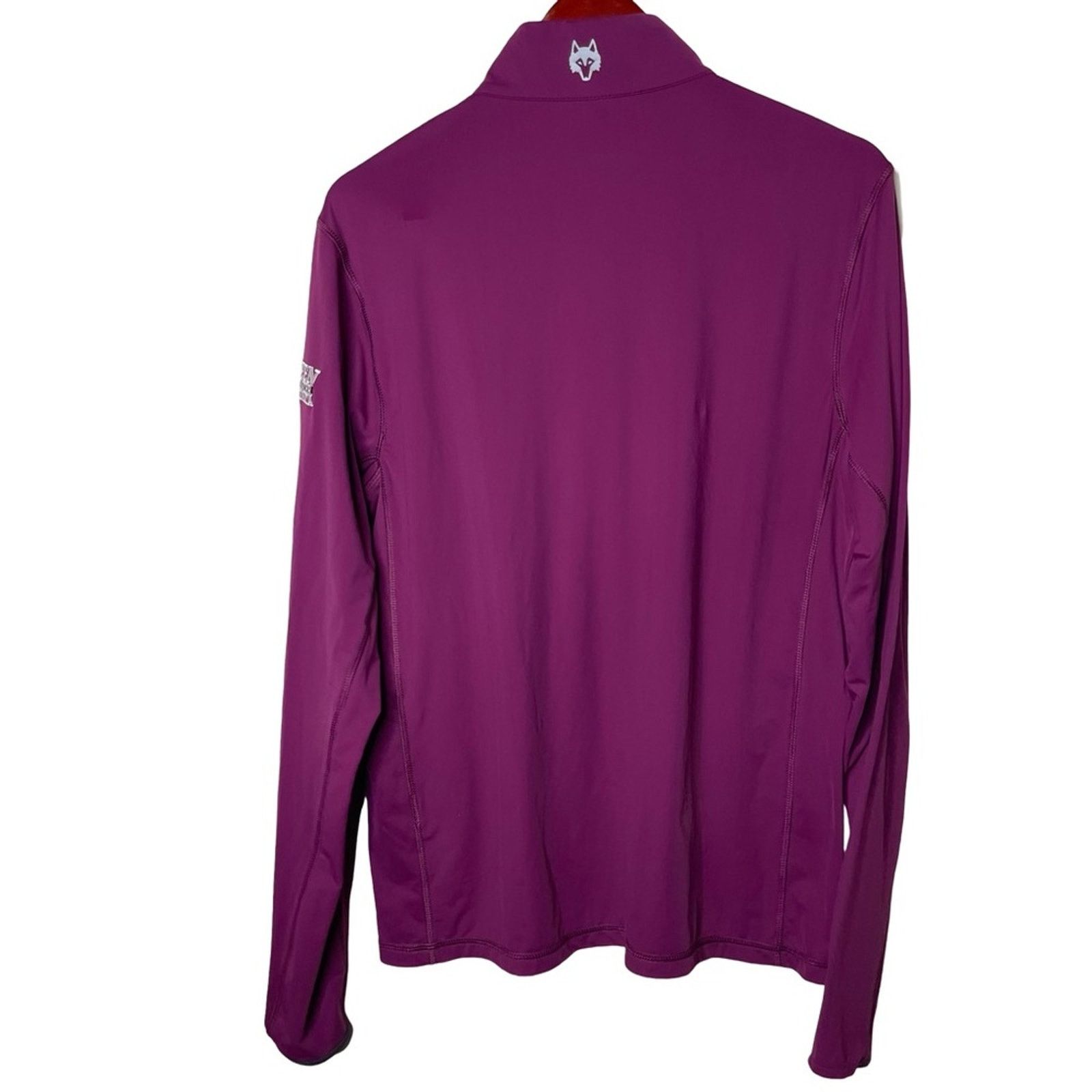 Grenson Greyson Tate Mockneck Quarter-Zip in meadow sweet purple M Size US M / EU 48-50 / 2 - 3 Thumbnail