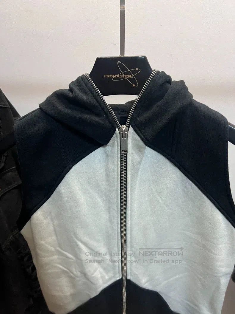 Rick Owens Rick Owens Velvet hooded sleeveless vest zipper sweater. Size US M / EU 48-50 / 2 - 3 Thumbnail