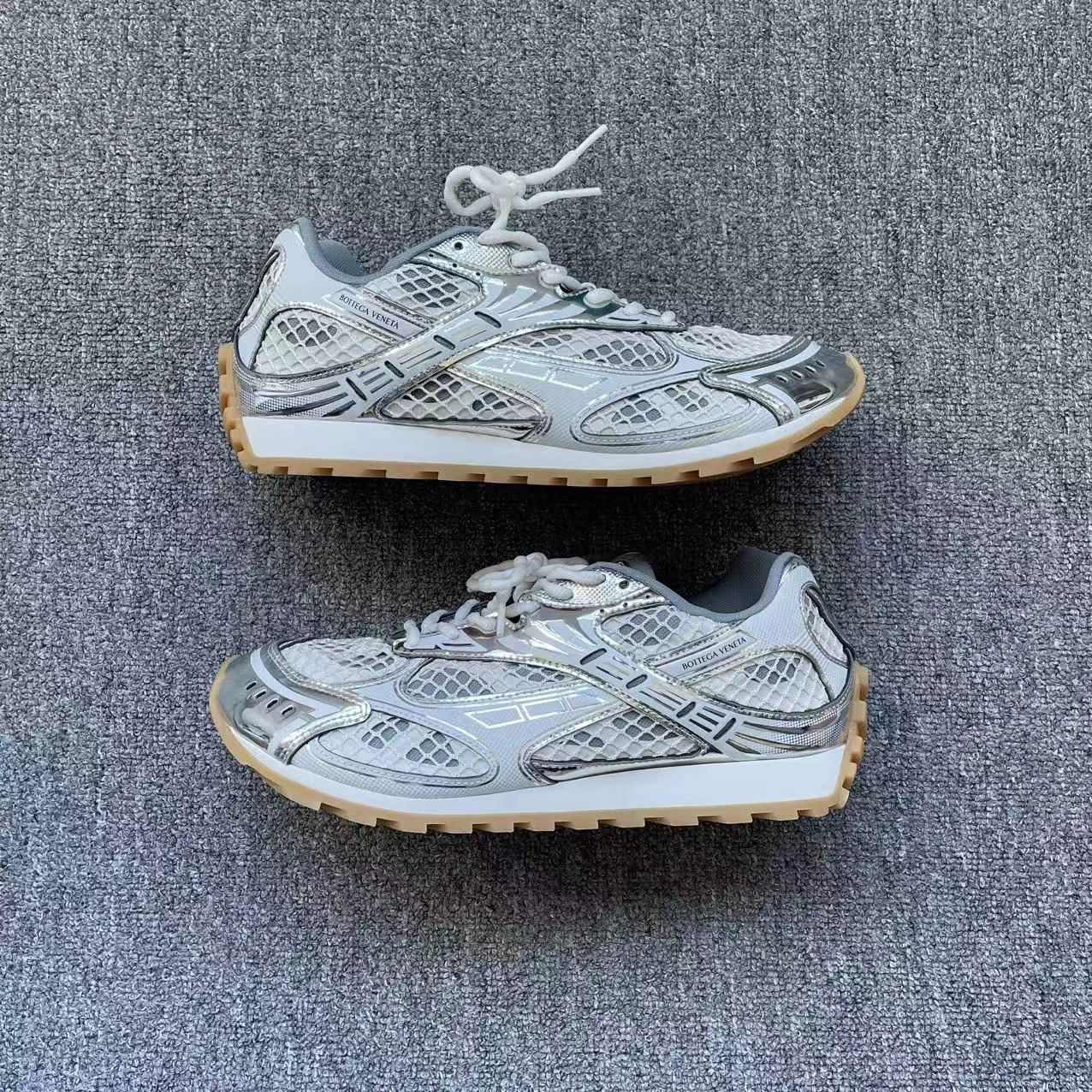 Bottega Veneta Bottega Veneta Orbit low-top gray 42 99 new Size US 9 / EU 42 - 6 Thumbnail