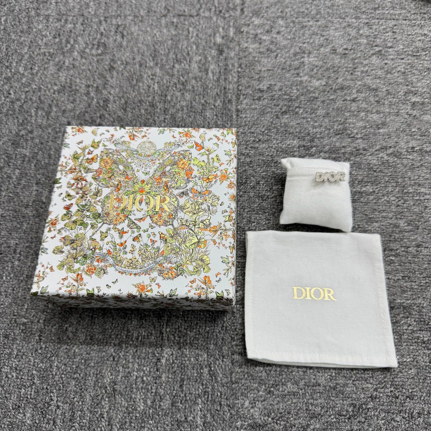 Dior Dior Crystal Letter Brooch 99 New Size ONE SIZE - 1 Thumbnail