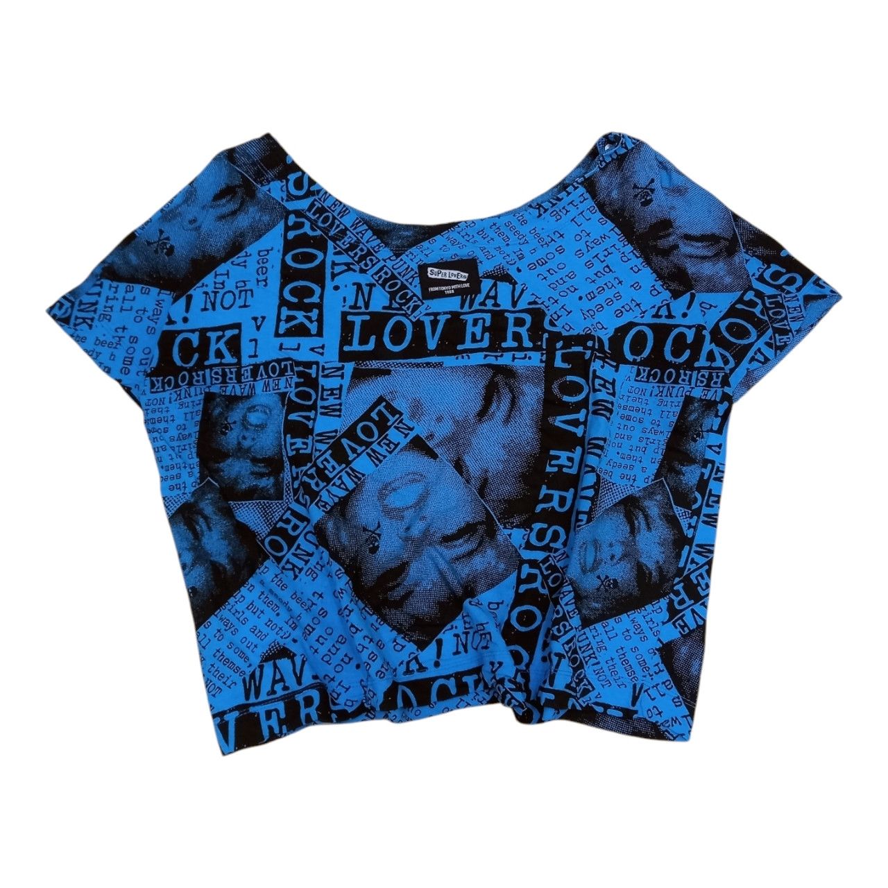 Super Lovers Rare! Superlovers Lovers Rock Tokyo Seditionaries AOP Crop Size M / US 6-8 / IT 42-44 - 2 Thumbnail
