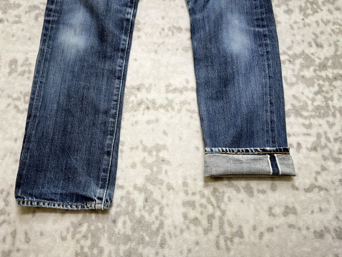 Japan Blue Japan Blue Jeans Selvedge Slim Fit Washed Whiskered Jeans Size US 29 - 7 Thumbnail